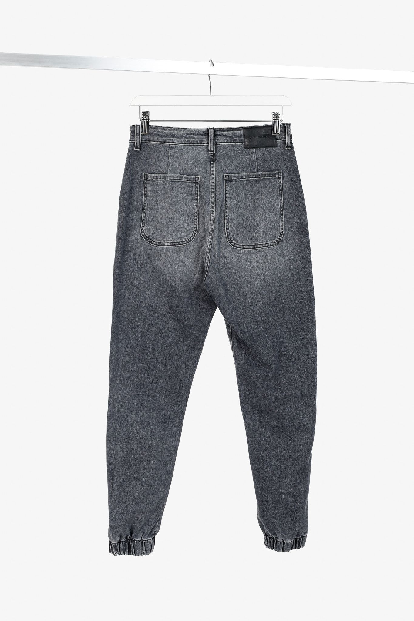 Jonathan Simkhai Jonathan Simkhai Wiley Medium Pebble Denim Joggers Size 28" / US 6 / IT 42 - 2 Thumbnail