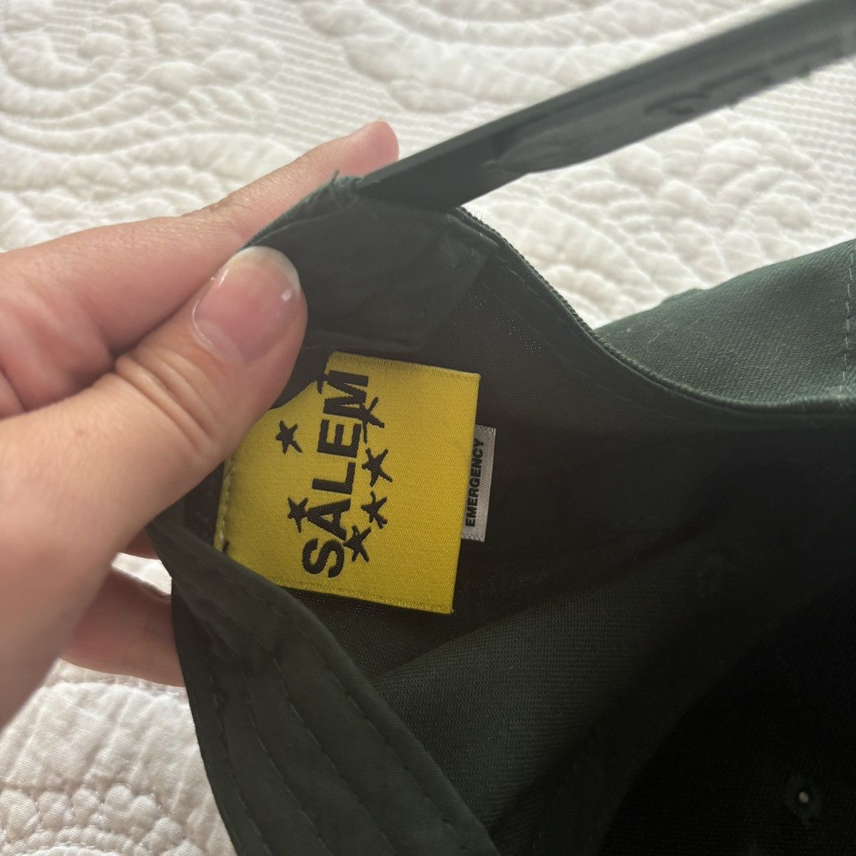 S4LEM S4lem Salem green American baseball cap Size ONE SIZE - 4 Thumbnail