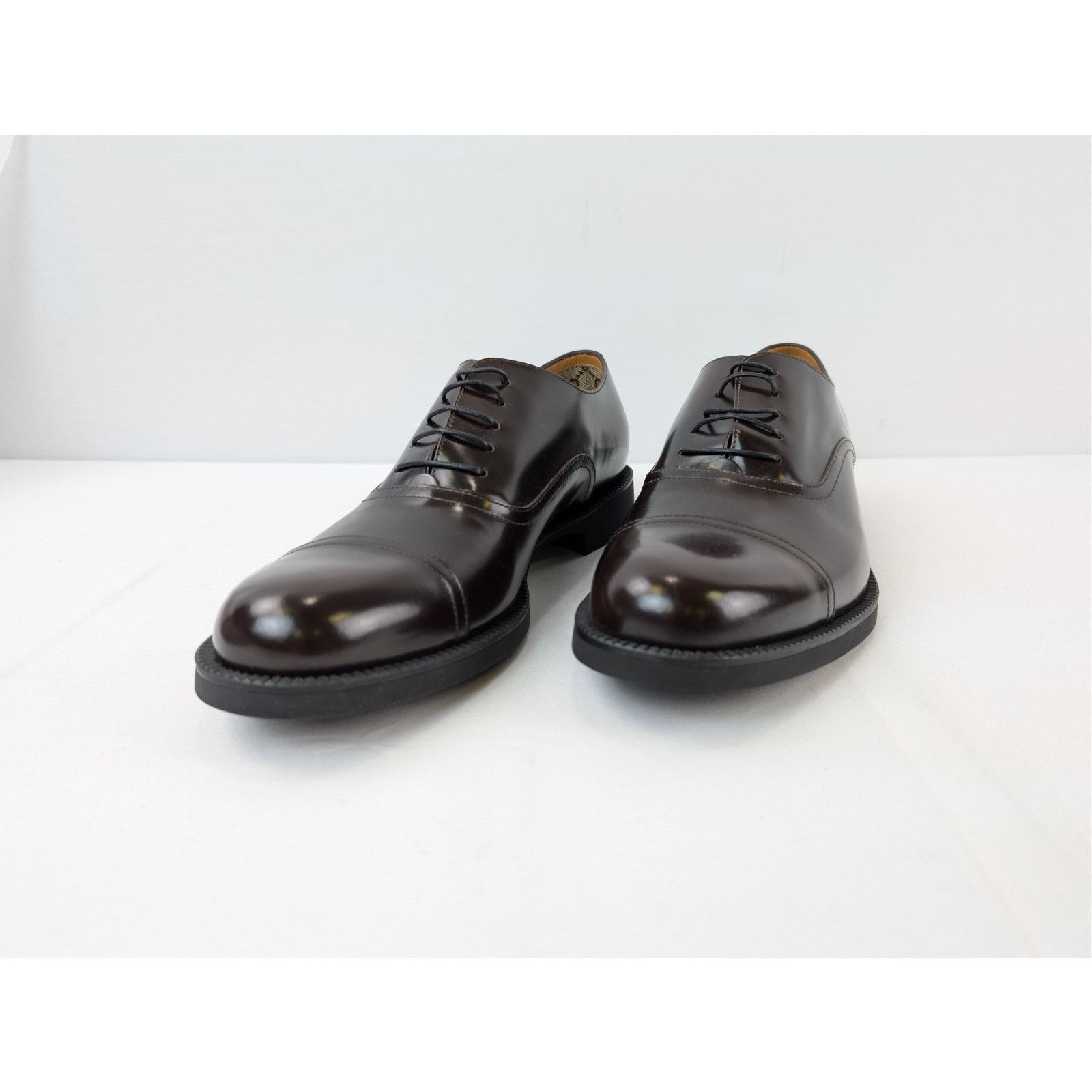 Gucci o1rshd1 Davis Bull men's leather cap-toe oxford shoes Boots Size US 12.5 / EU 45-46 - 7 Thumbnail