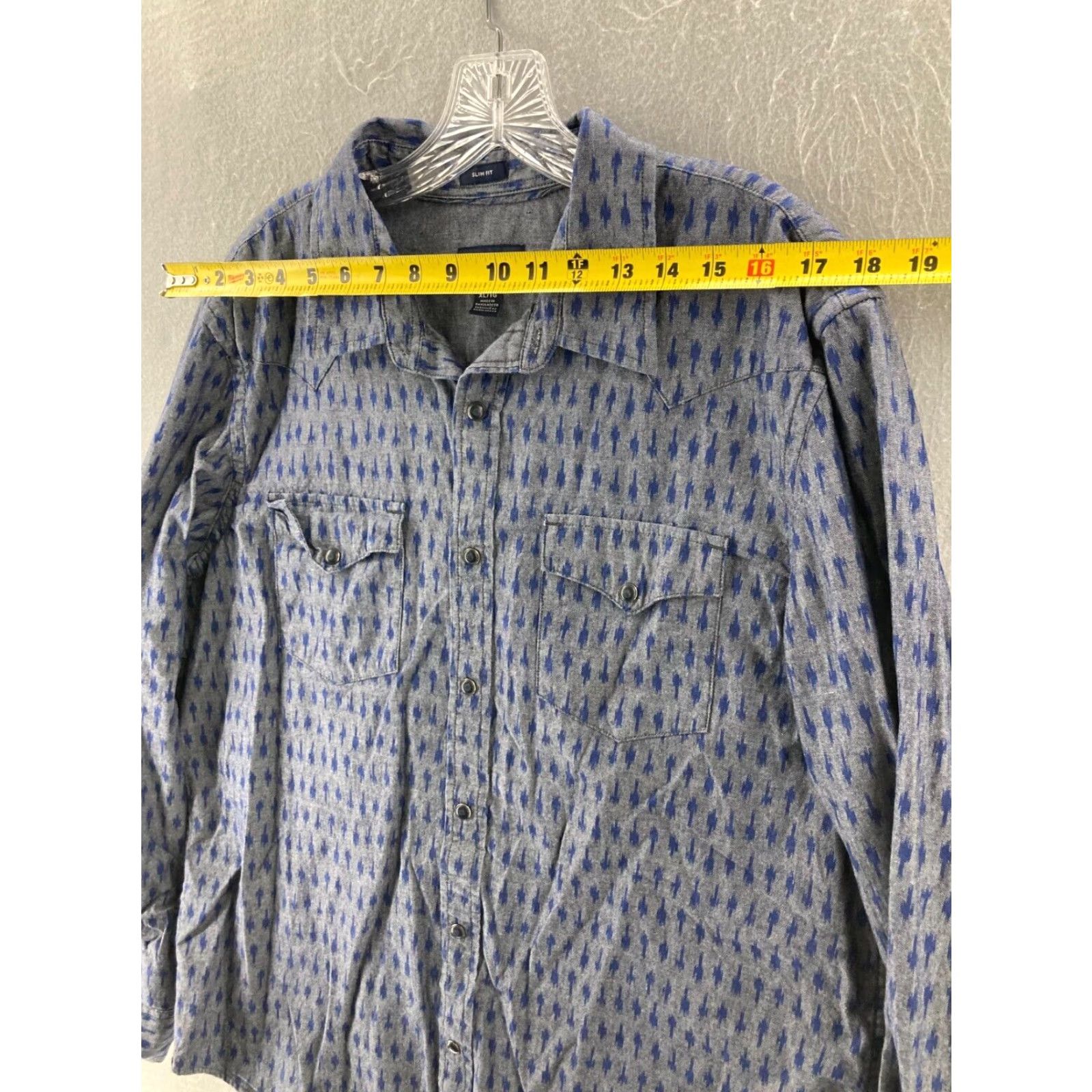 American Eagle Outfitters American Eagle Outfitters Shirt Mens XL Pearl Snap Western Size US XL / EU 56 / 4 - 5 Thumbnail