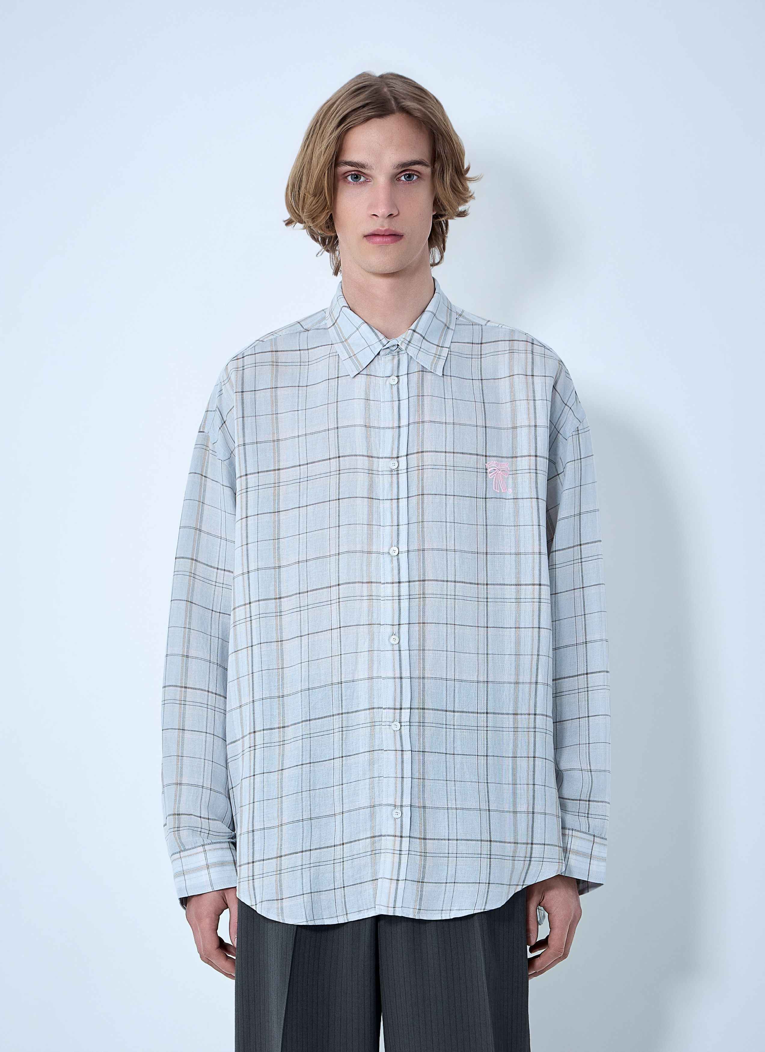 Acne Studios Plaid Button-Up Shirt Size US S / EU 44-46 / 1 - 1 Thumbnail