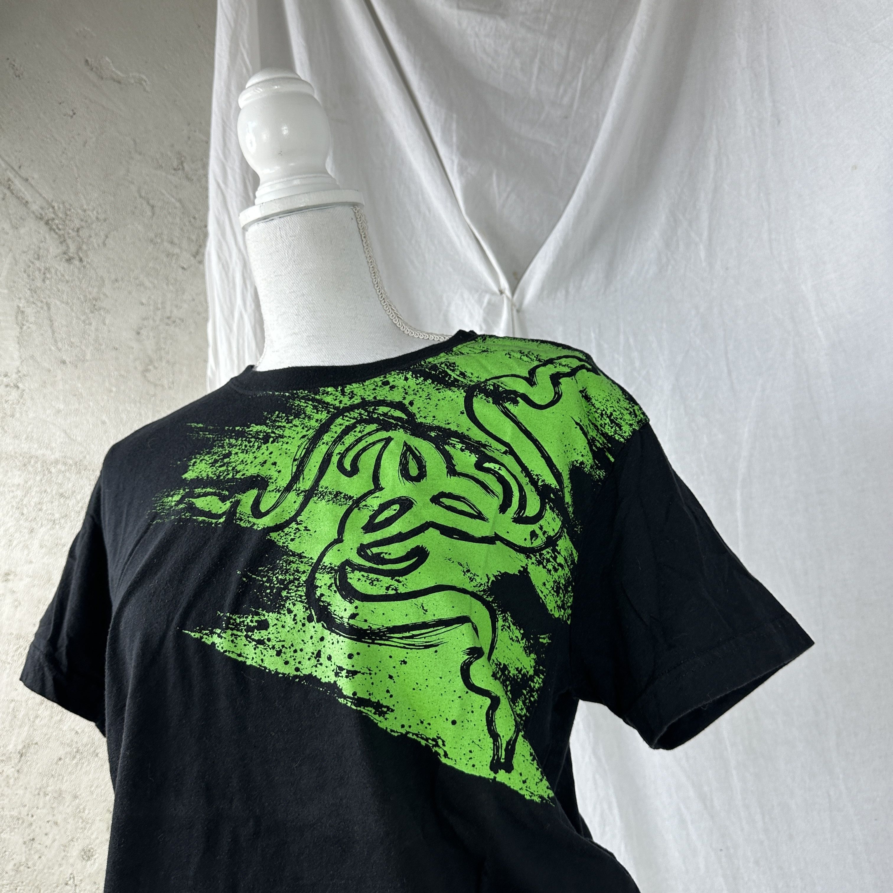 Vintage Vintage Streetwear Skater HIP HOP Razer T-shirt 00s Size US M / EU 48-50 / 2 - 5 Thumbnail