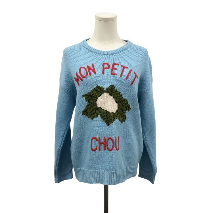 Gucci Gucci Mon Petit Chou Embroidered Sweater Size 12 Size XXS / US 00 / IT 34 - 1 Thumbnail