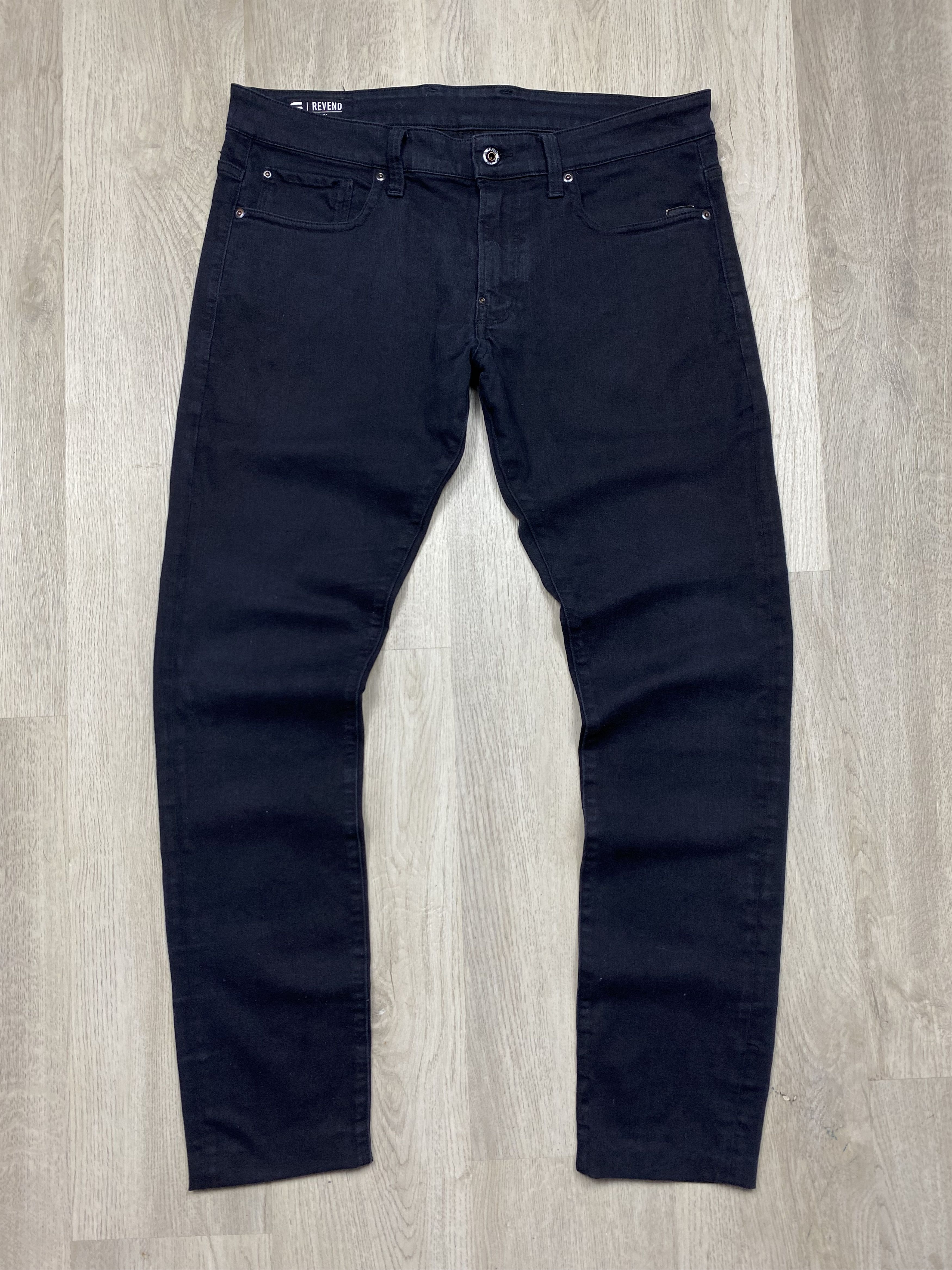 G-Star G Star Raw Vintage Mens Denim Pants Revend Skinny Jeans Size US 35 - 1 Thumbnail