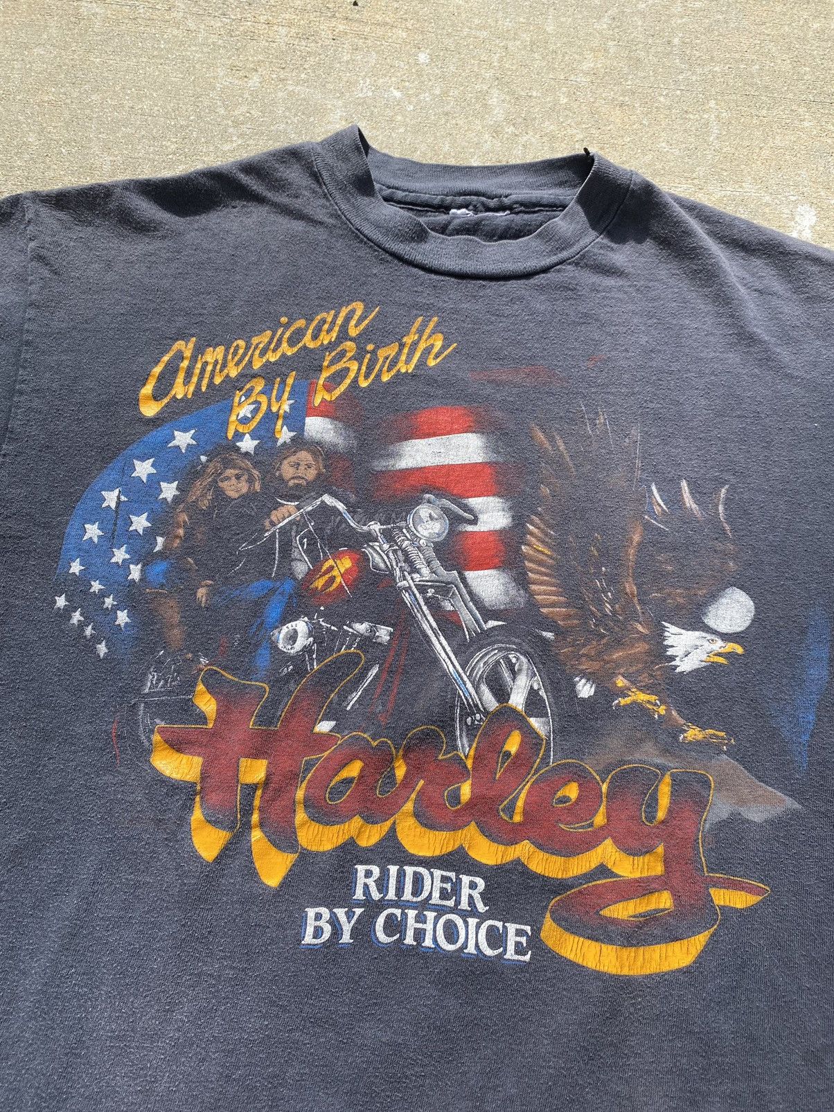 Harley Davidson × Vintage VINTAGE Harley-Davidson T-Shirt Size US M / EU 48-50 / 2 - 2 Thumbnail