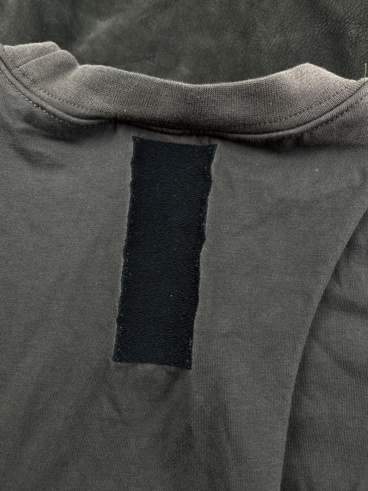Rick Owens Rick Owens SLAB Leather Layered Longsleeve Crewneck Shirt Size US S / EU 44-46 / 1 - 6 Thumbnail