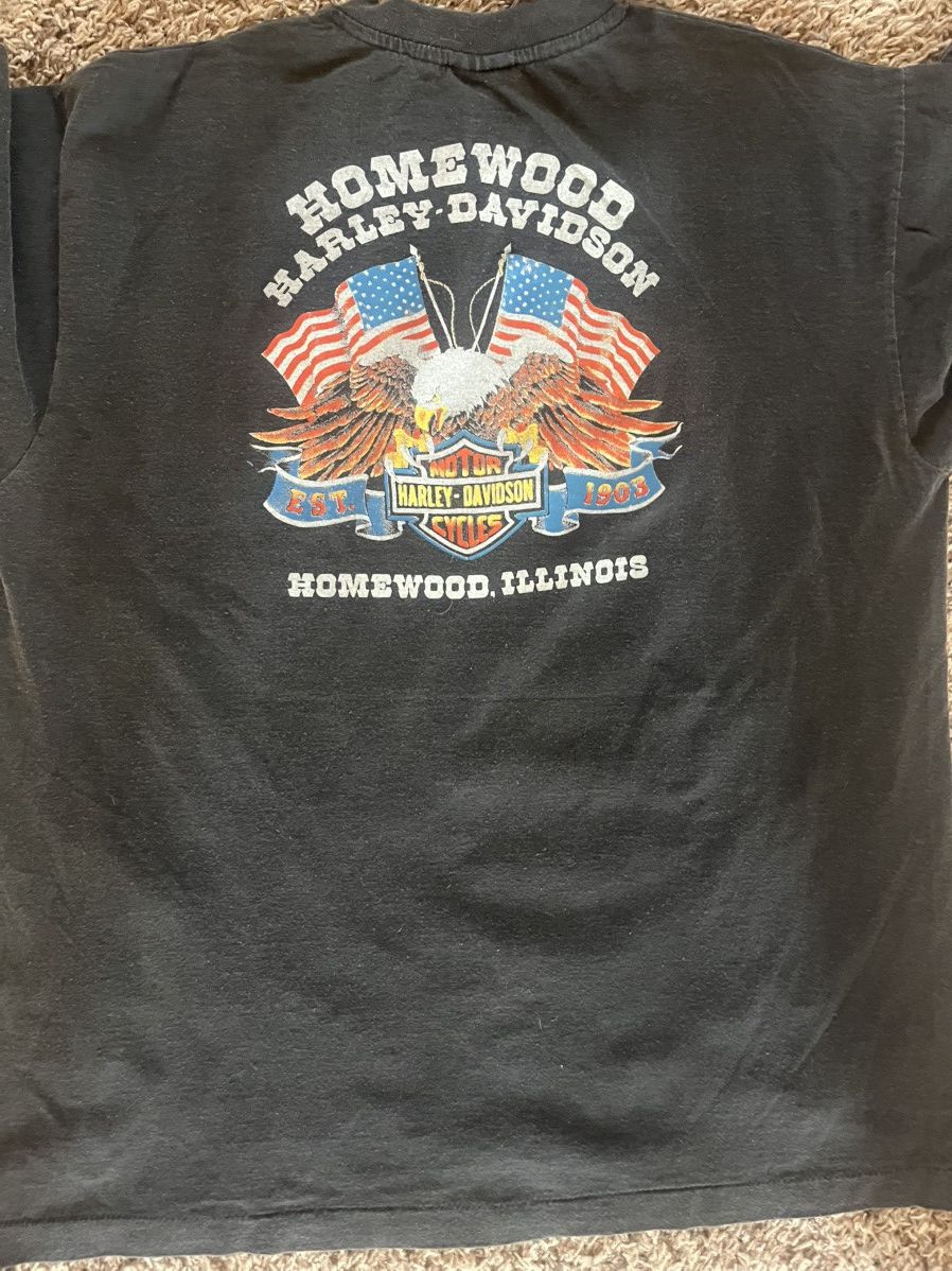 Harley Davidson × Vintage Vintage Harley Davidson 3D Emblem 1992 “Righteous Ruler” Size US XL / EU 56 / 4 - 4 Thumbnail