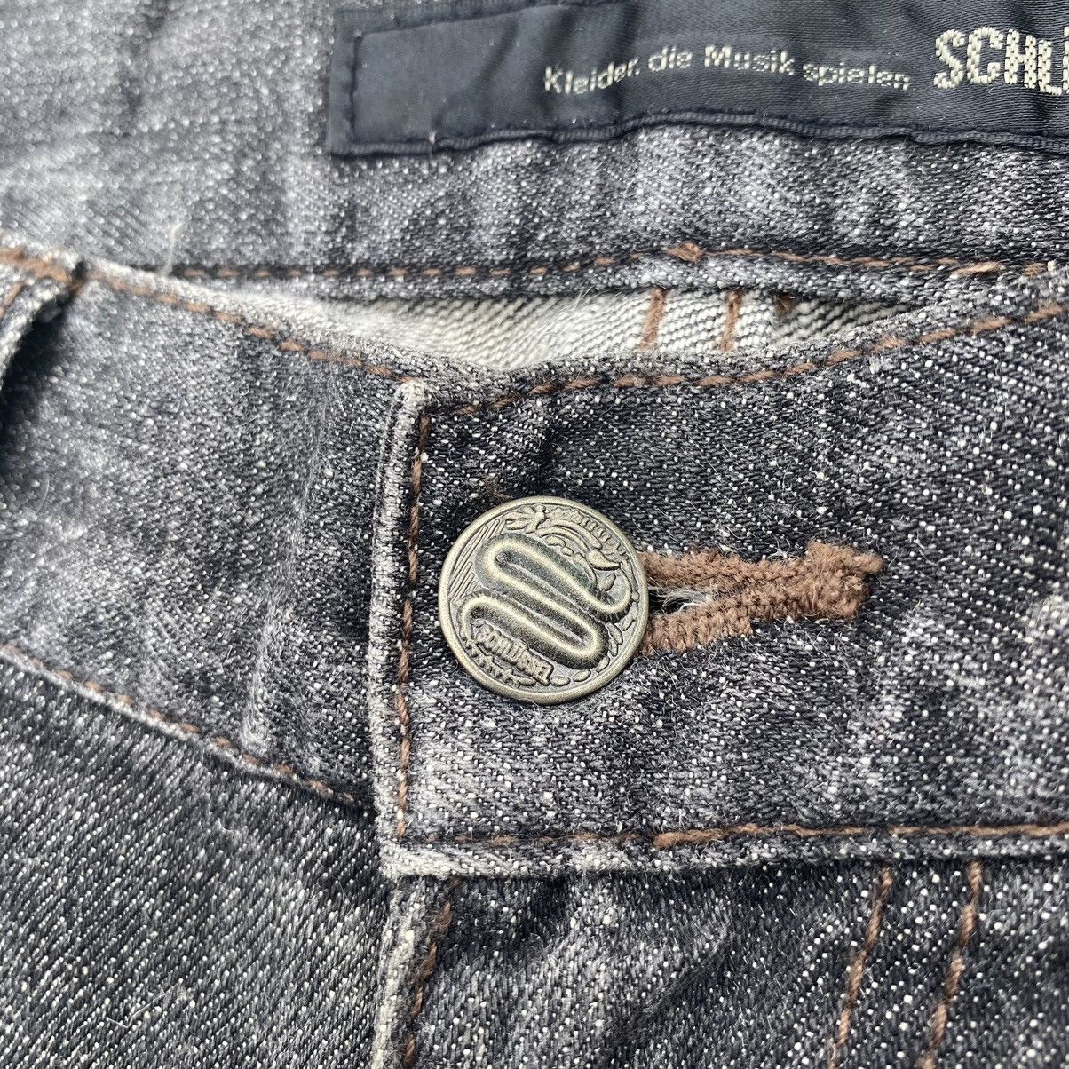 Japanese Brand VINTAGE JAPANESE BRAND BLACK DISTRESSED FLARE JEANS PANTS Size US 31 - 9 Thumbnail