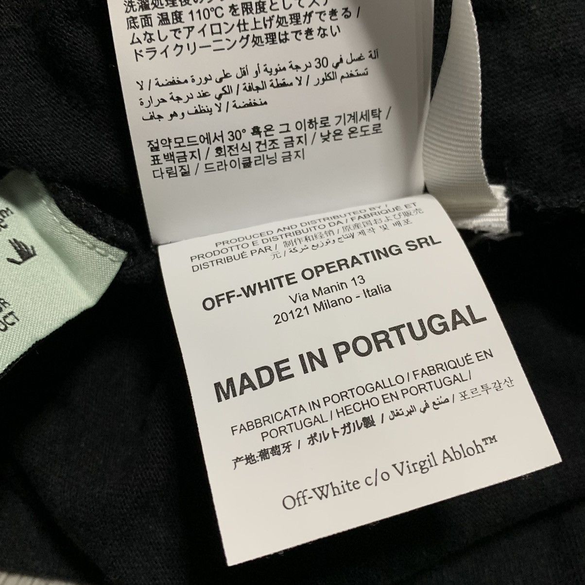 Off-White Off White Small Tee Caravaggio Arrows Black T-Shirt Virgil Size US S / EU 44-46 / 1 - 9 Thumbnail