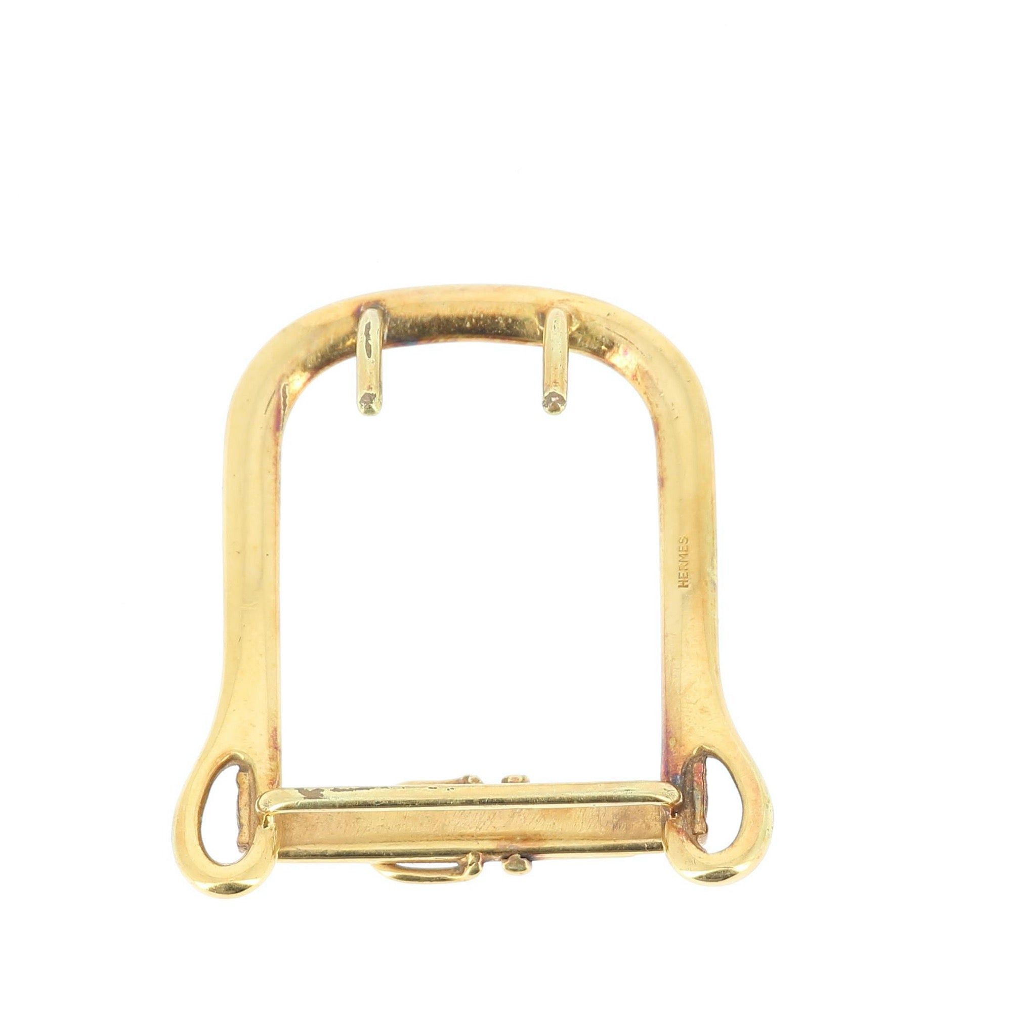 image of Hermes Belt Buckle in Gold, Women's