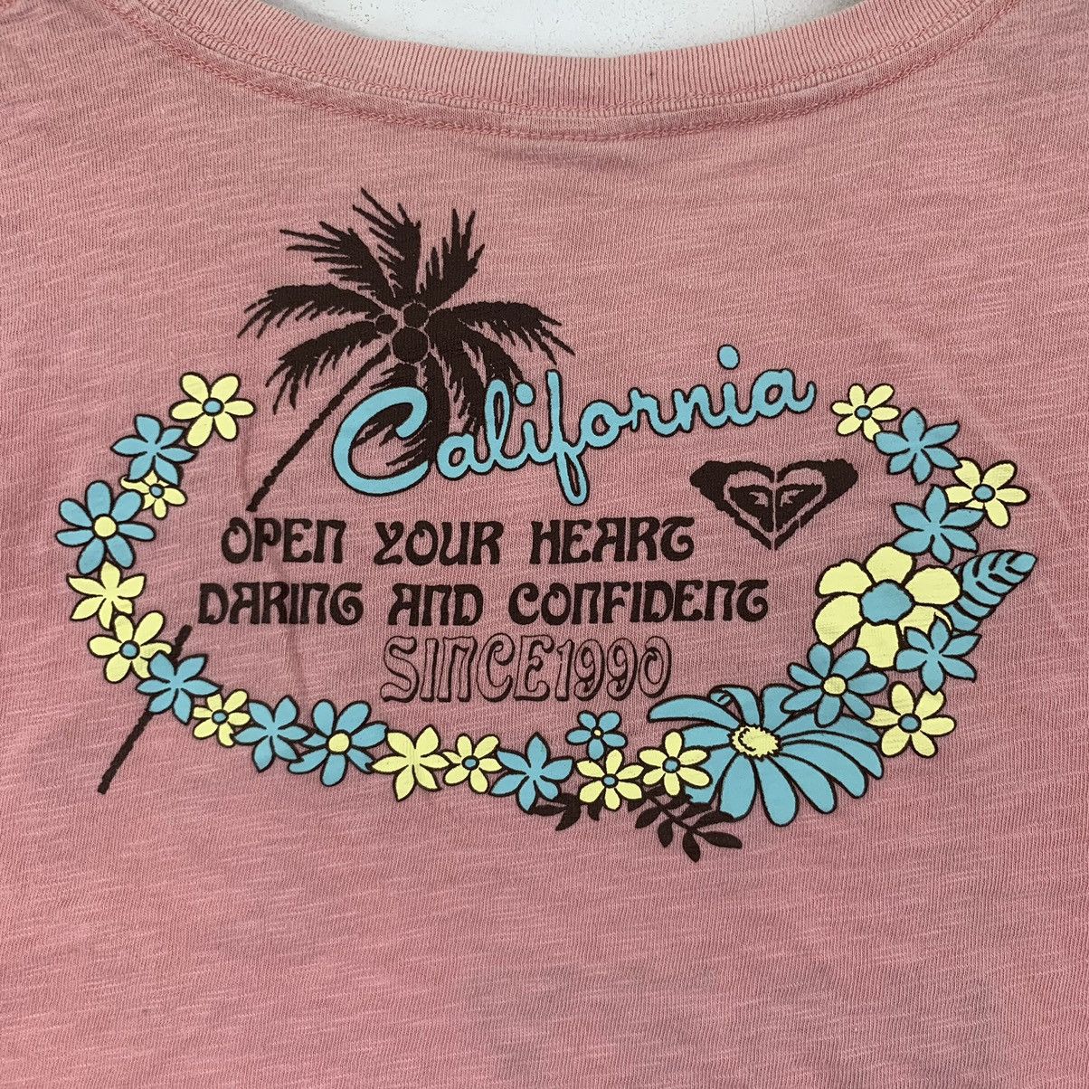 Quiksilver QUIKSILVER ROXY Flowers California Spirit Tee Shirt Size XL / US 12-14 / IT 48-50 - 5 Thumbnail