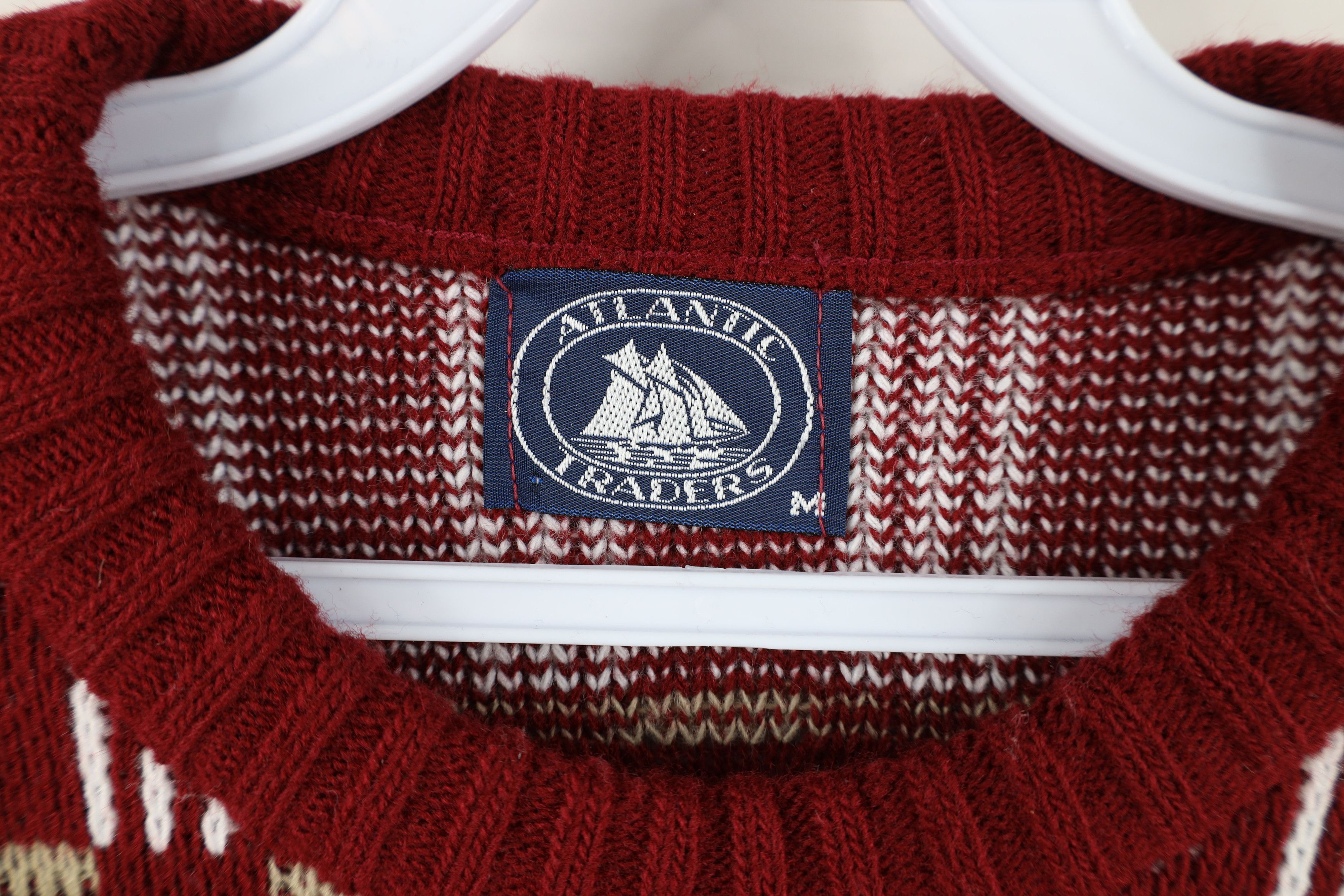 Vintage Vintage 90s Streetwear Ribbed Knit Crewneck Sweater USA Size US M / EU 48-50 / 2 - 4 Thumbnail