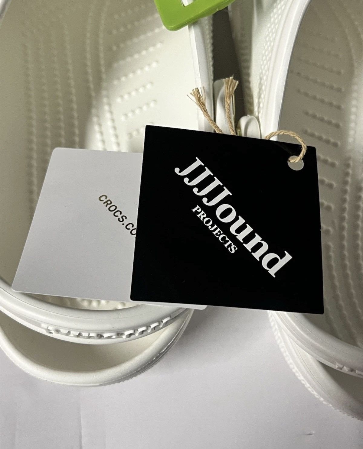 JJJJound JJJJound x Crocs Classic Clog White Size US 10 (M) - In Hand Size US 10 / EU 43 - 6 Thumbnail