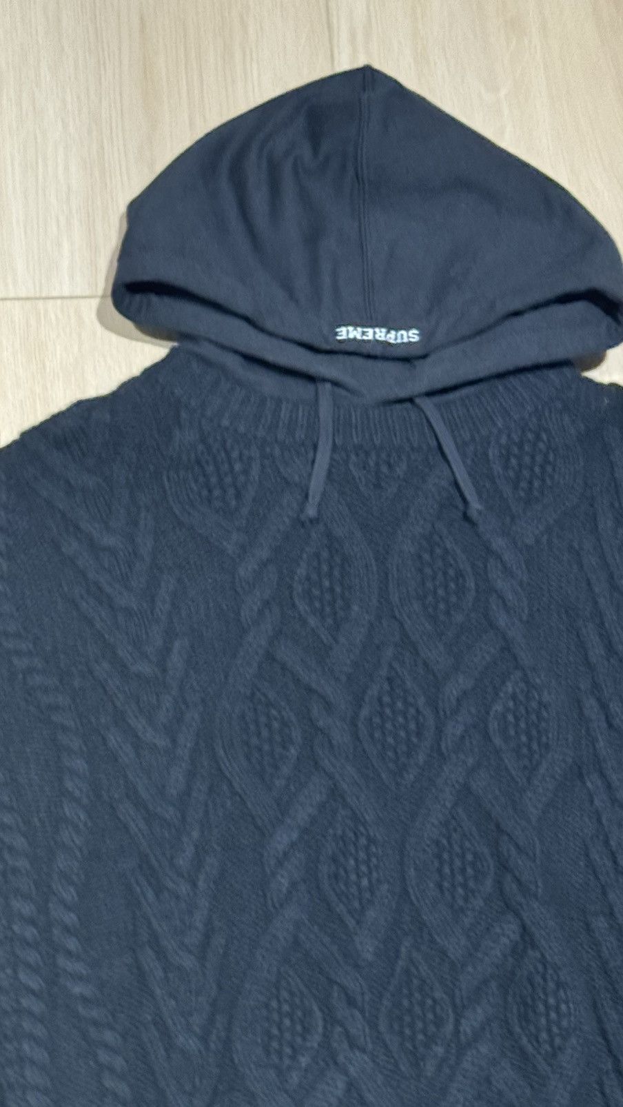 Supreme Supreme Cable Hooded sweater crewneck Hoodie Cablekit hood Size US XL / EU 56 / 4 - 1 Thumbnail