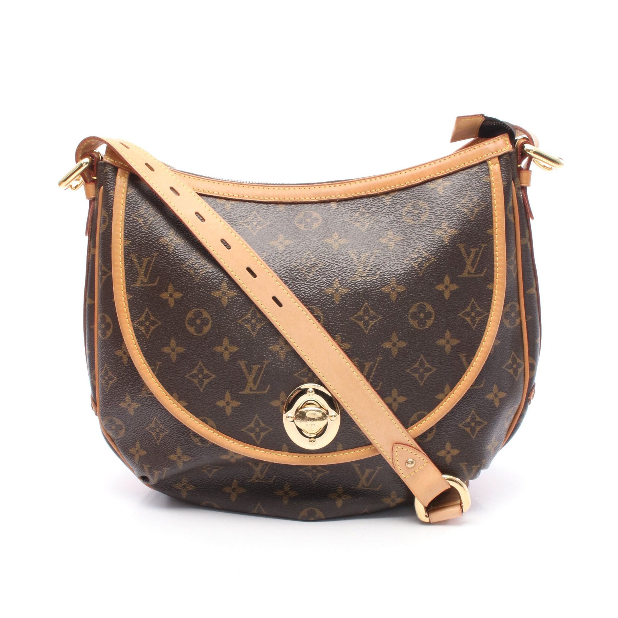 Louis Vuitton Louis Vuitton Tulum Gm Monogram Shoulder Bag Leather Brown Size ONE SIZE - 1 Thumbnail