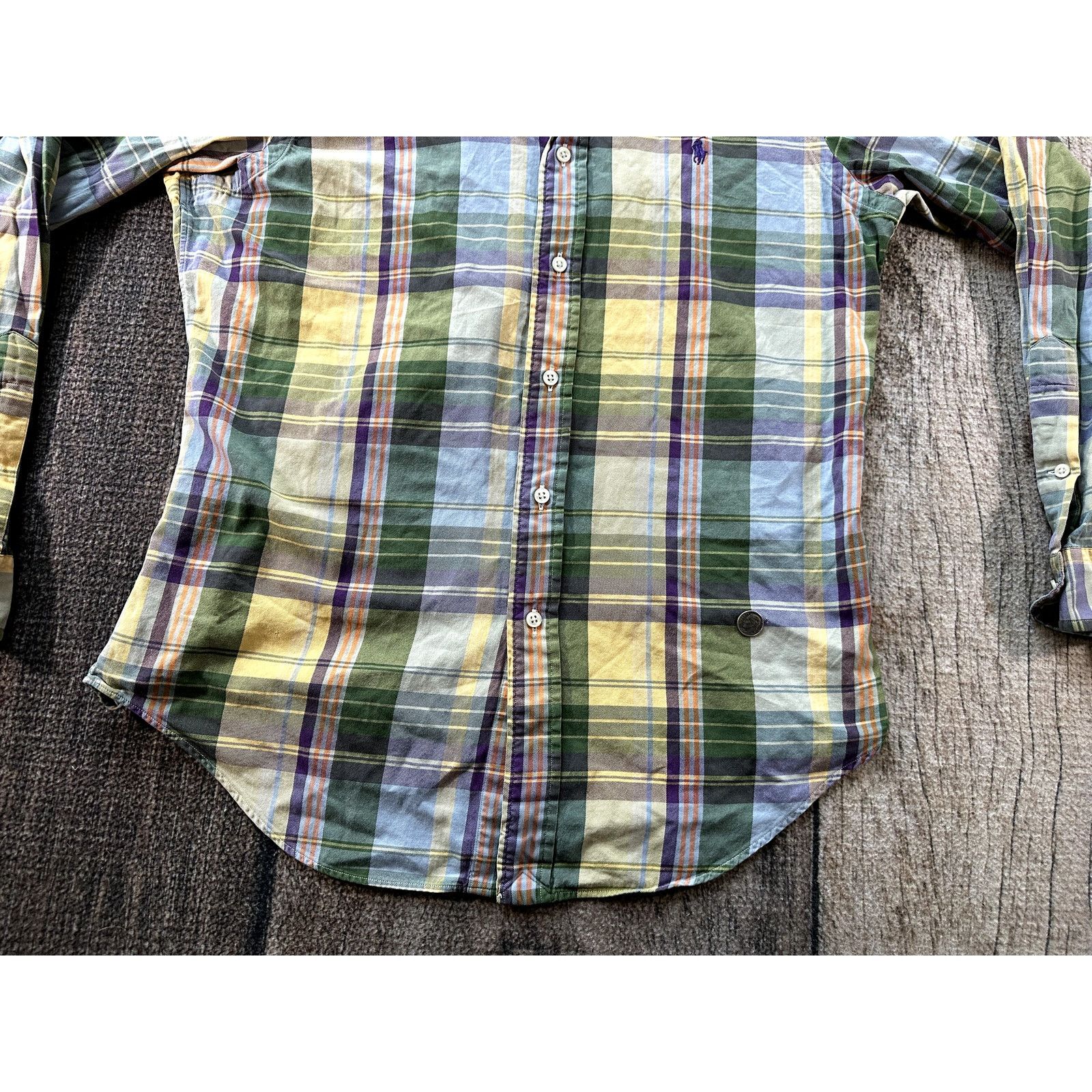 Ralph Lauren Ralph Lauren Classic Fit Shirt Men M Multicolor Plaid Preppy Size US M / EU 48-50 / 2 - 4 Thumbnail