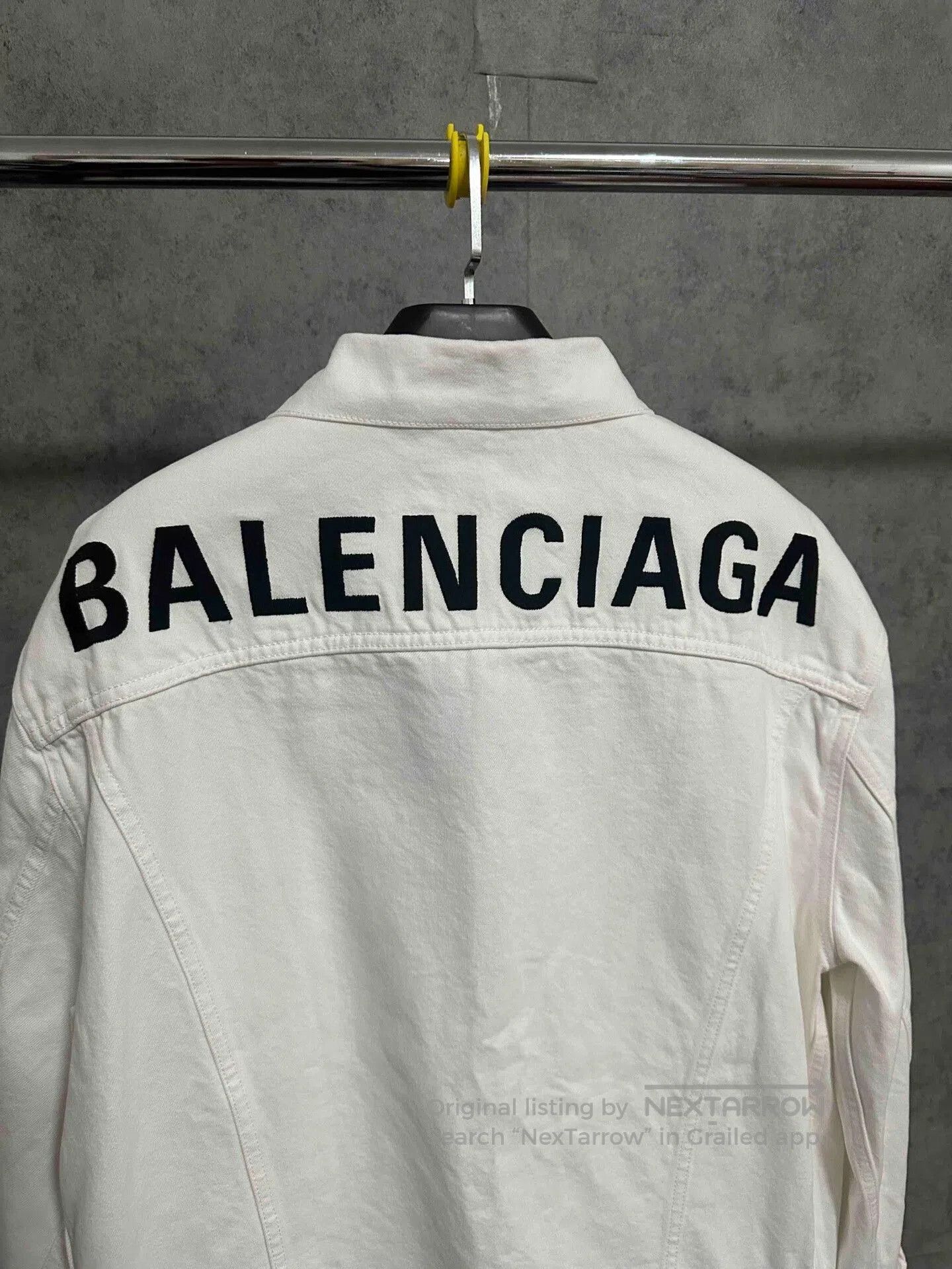 Balenciaga balenciaga embroidered logo long sleeve jacket. Size US L / EU 52-54 / 3 - 2 Thumbnail