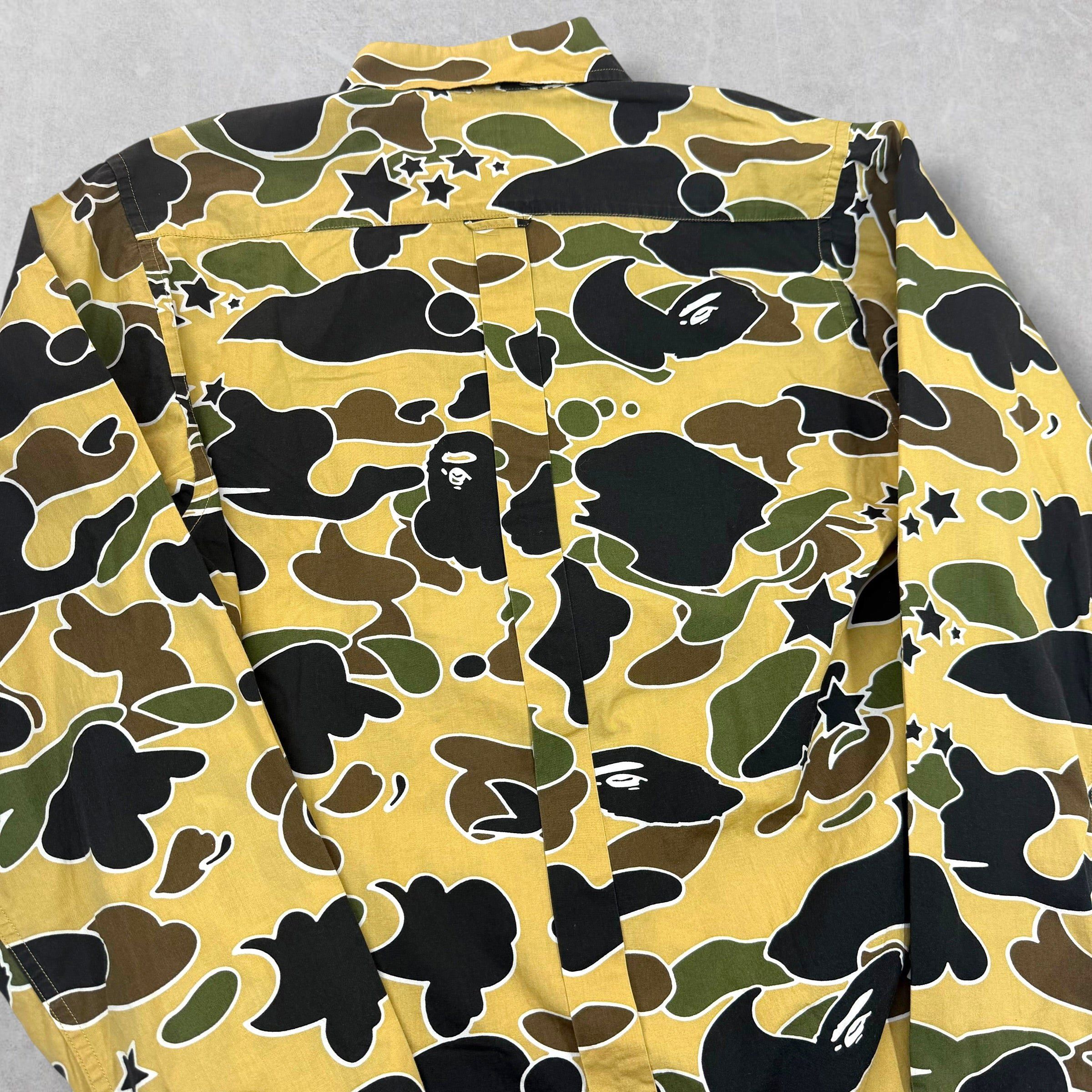 Bape Bape Camo Sta Button Up M Size US M / EU 48-50 / 2 - 4 Thumbnail