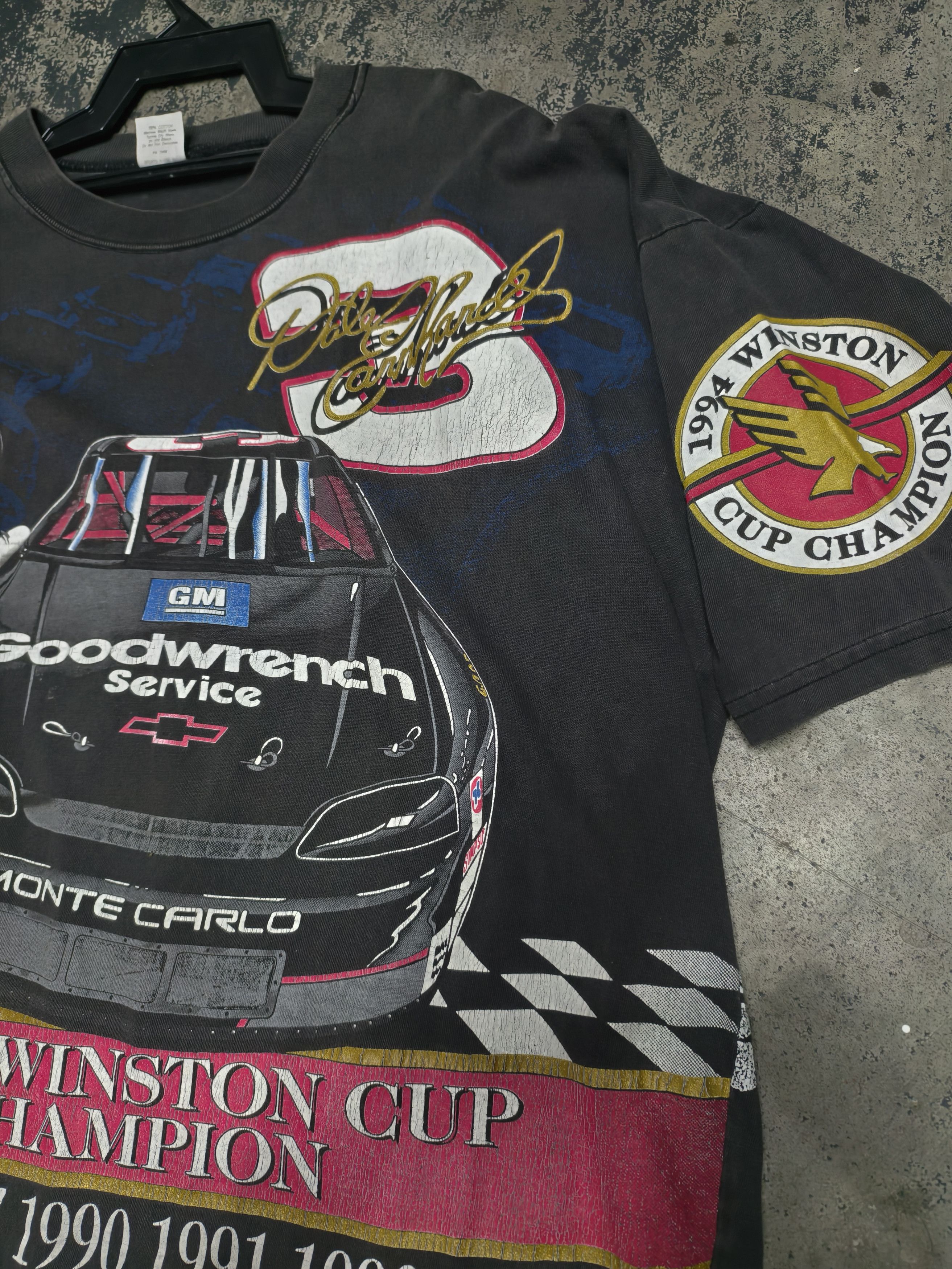 NASCAR Vtg Nascar faded 1994 winston cup 7x Size US XL / EU 56 / 4 - 4 Thumbnail