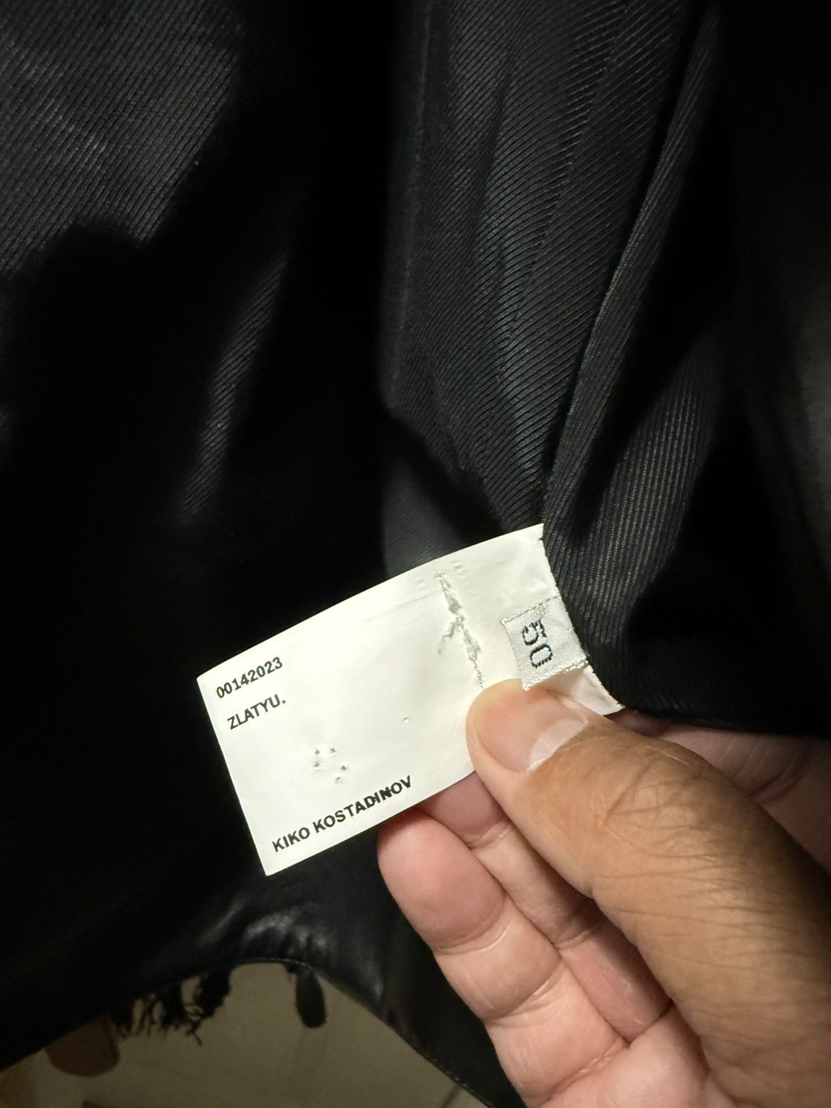Kiko Kostadinov Kiko Kostadinov SS23 Leather Murad Blouson Size US M / EU 48-50 / 2 - 5 Thumbnail