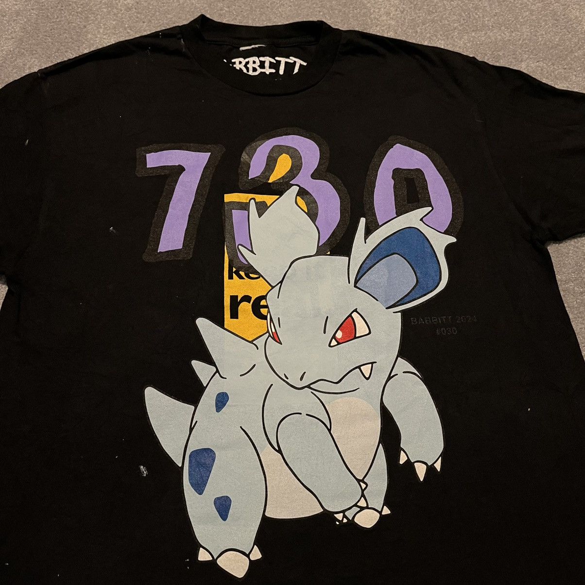 Asspizza Asspizza Babbitt Revived Pokemon Nidorina 30 Graphic T Shirt Size US L / EU 52-54 / 3 - 2 Thumbnail