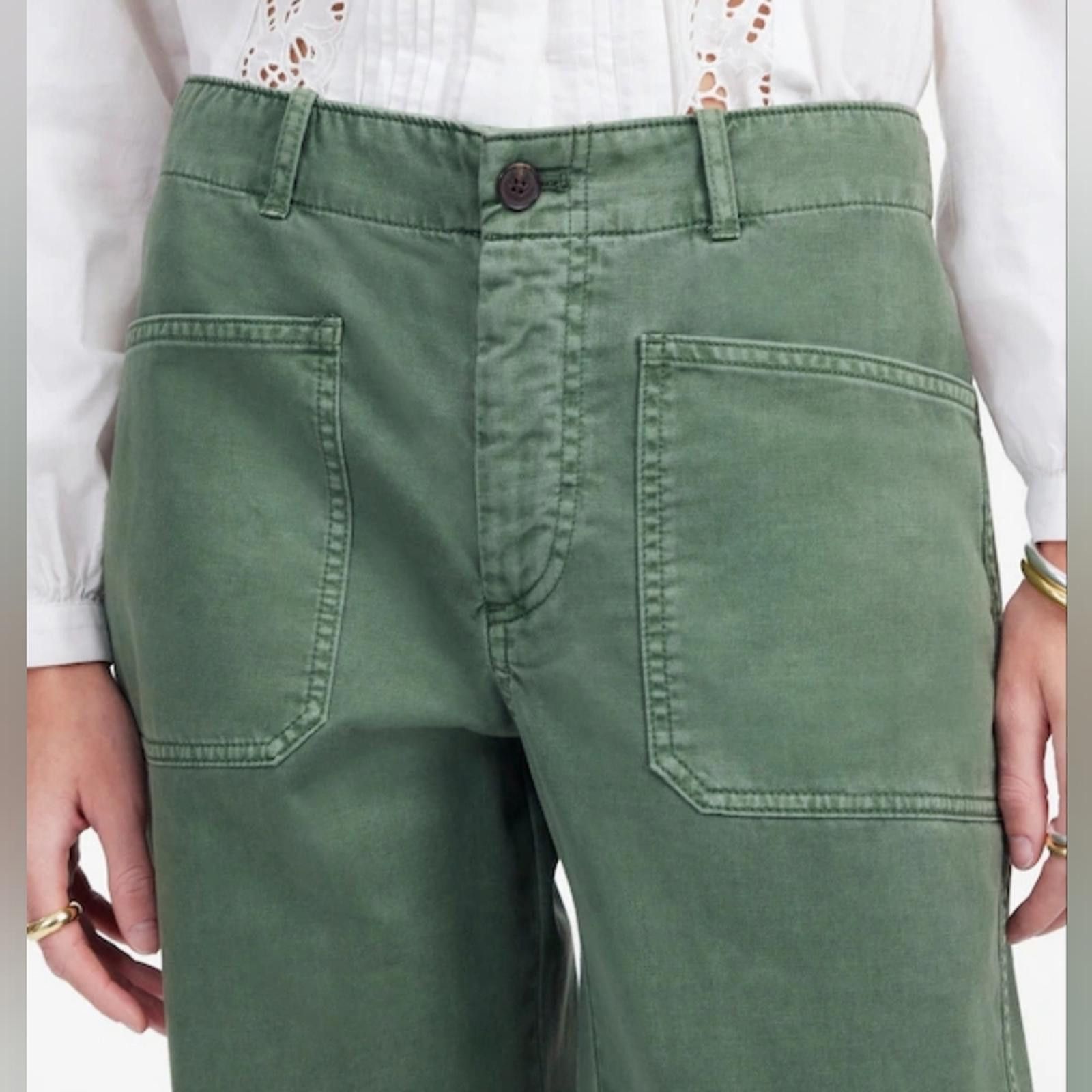 Madewell Madewell The Petite Taper-Leg Utility Pant Size 26" / US 2 / IT 38 - 6 Thumbnail