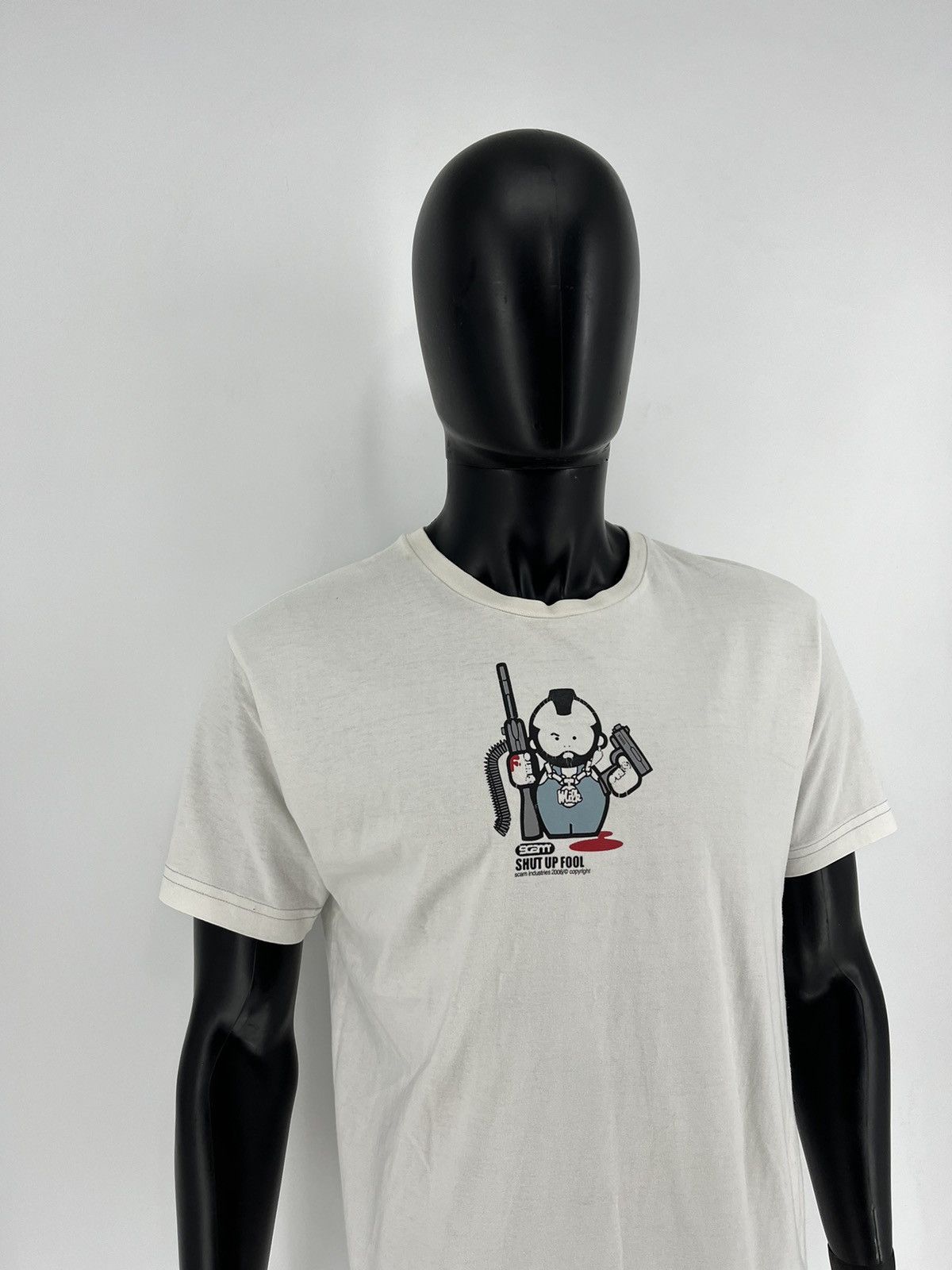 Cartoon Network Vintage 06 Pulp Fiction Movie Cartoon by Scam Gangster TShir Size US XL / EU 56 / 4 - 3 Thumbnail