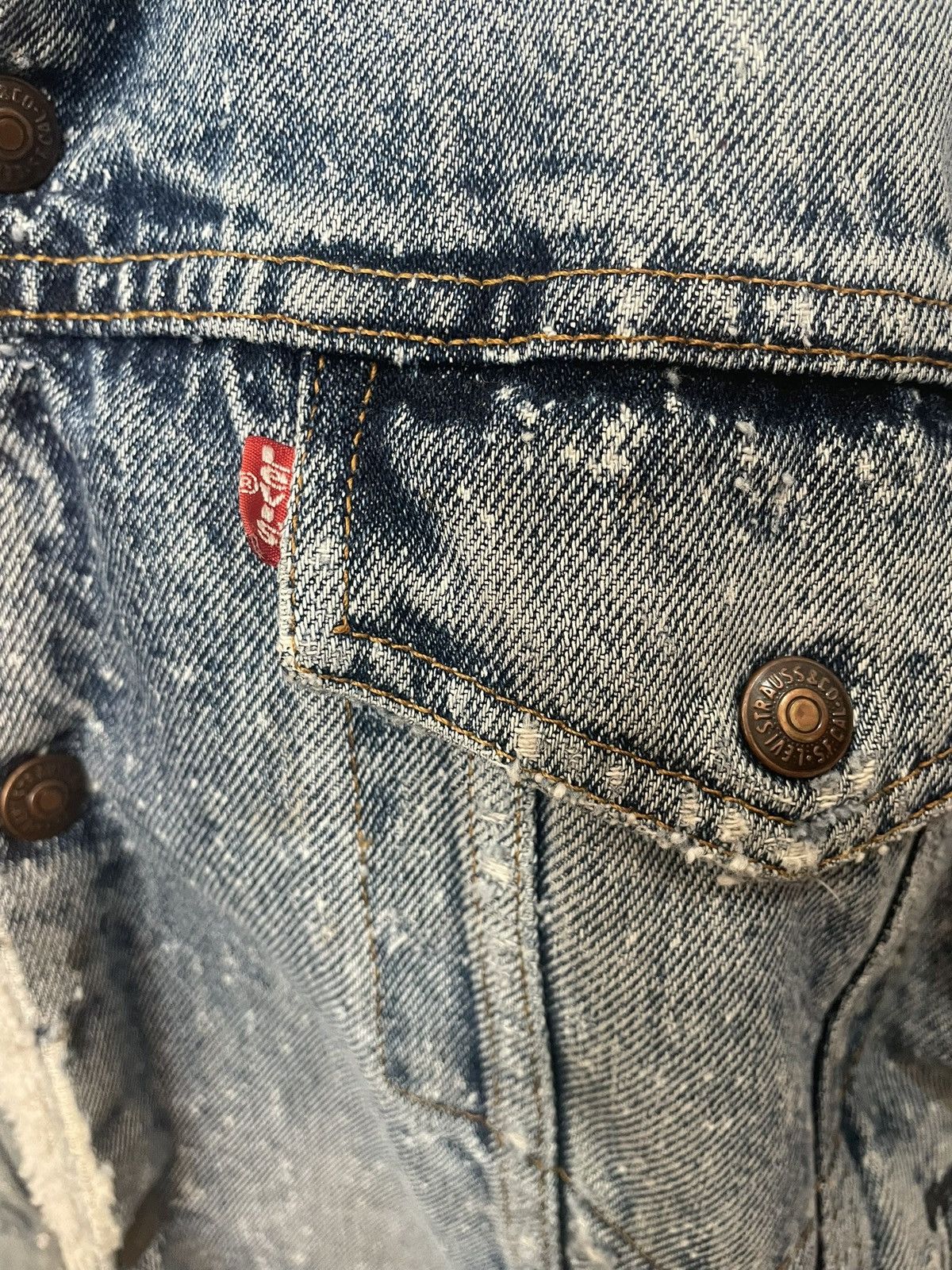 Levi's Vintage Clothing Levis Denim Sherpa Jacket San Francisco Size US S / EU 44-46 / 1 - 6 Thumbnail