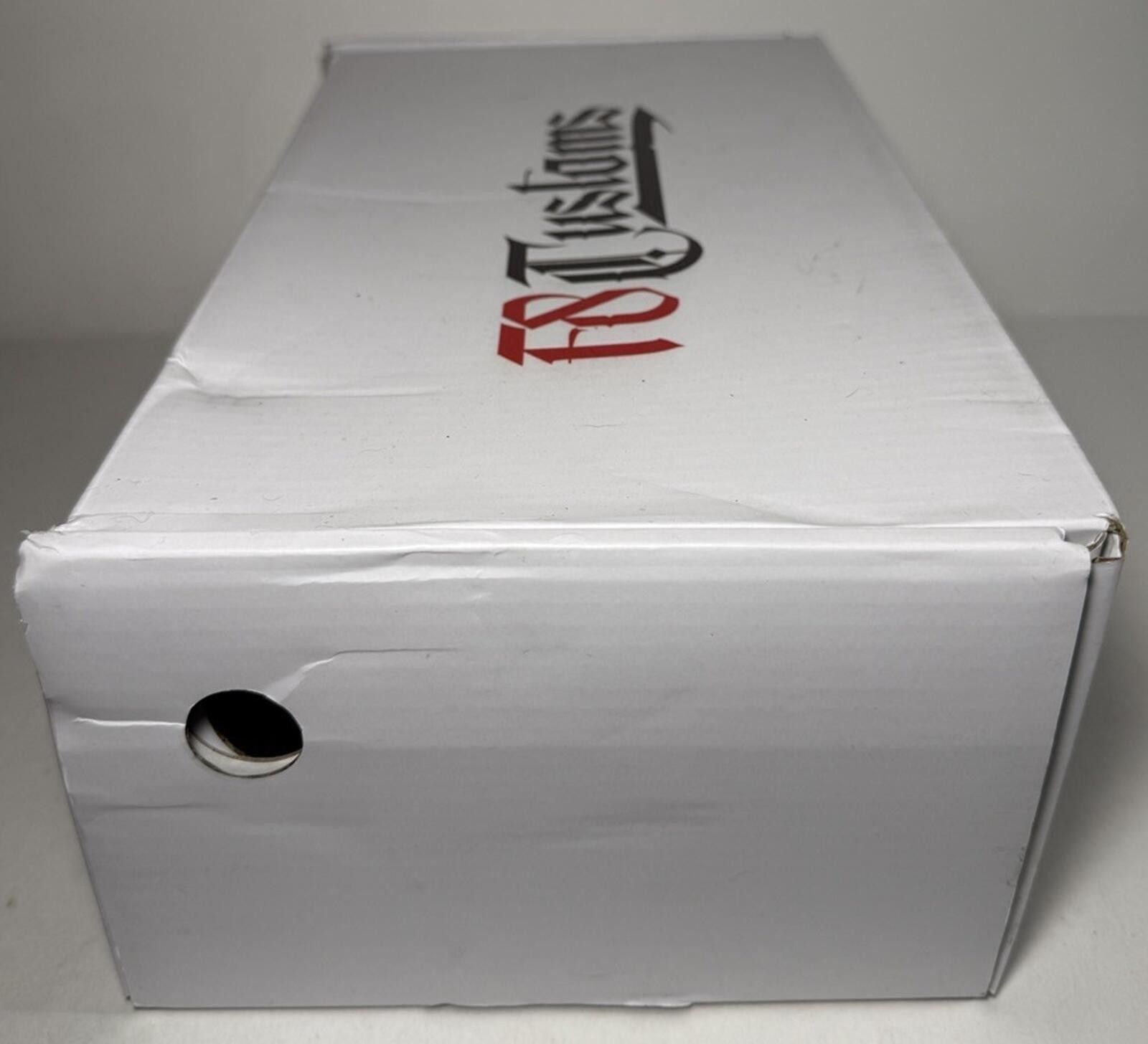Other F8 Customs Skull Hightop Canvas Shoes Black MXDA17811 Size US 7.5 / EU 40-41 - 8 Thumbnail