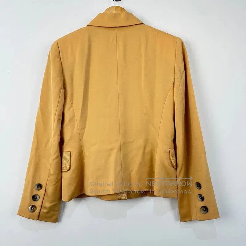 Dior Dior Yellow Wool Women's Jacket . Size M / US 6-8 / IT 42-44 - 2 Thumbnail