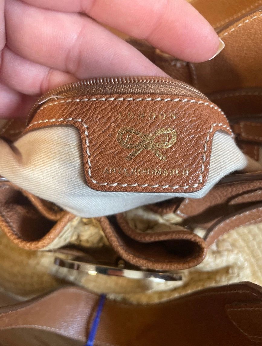 Anya Hindmarch Anya Hindmarch leather and raffia Size ONE SIZE - 7 Thumbnail