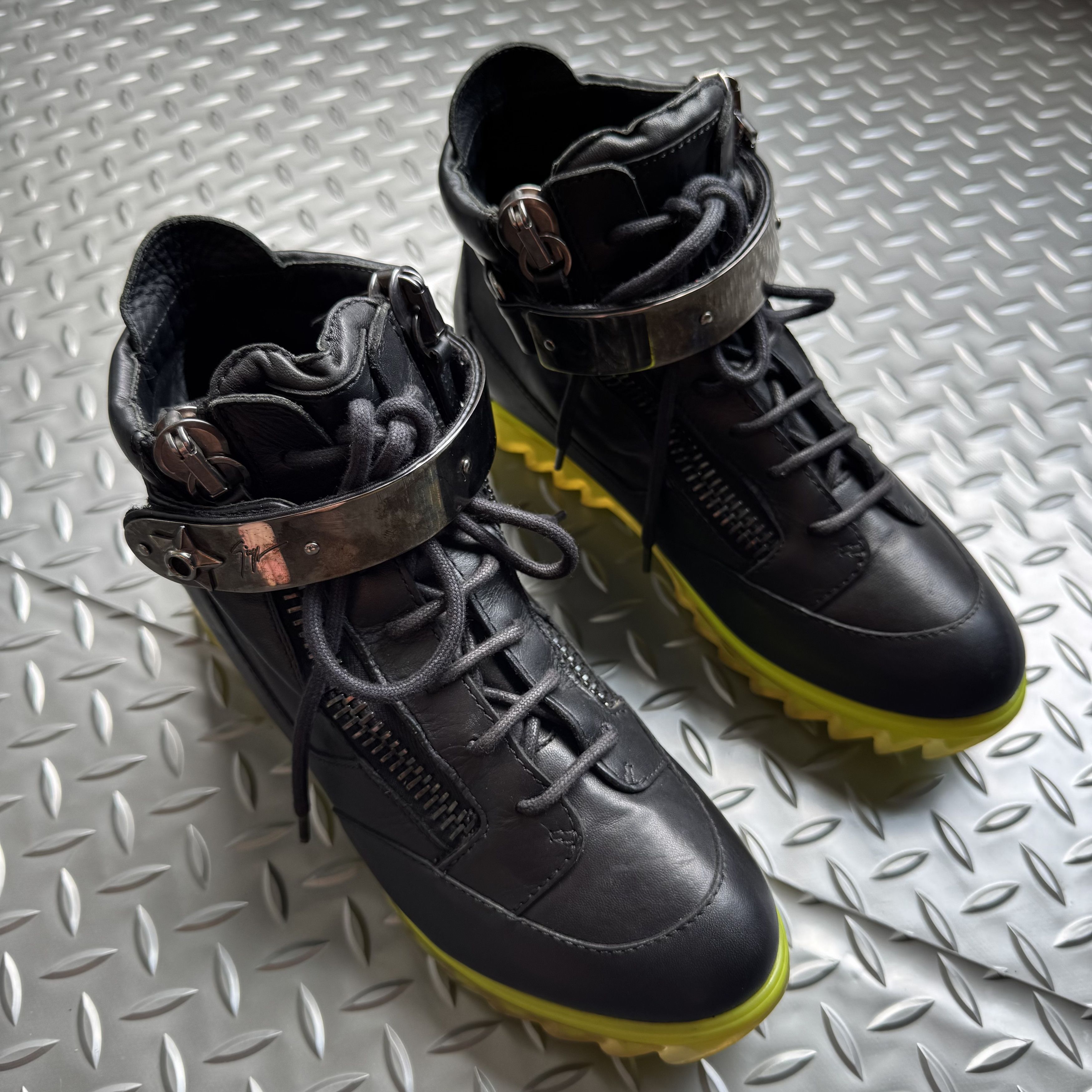 Giuseppe Zanotti GIUSEPPE ZANOTTI Archive High-Top Sneakers Size US 6 / EU 39 - 4 Thumbnail