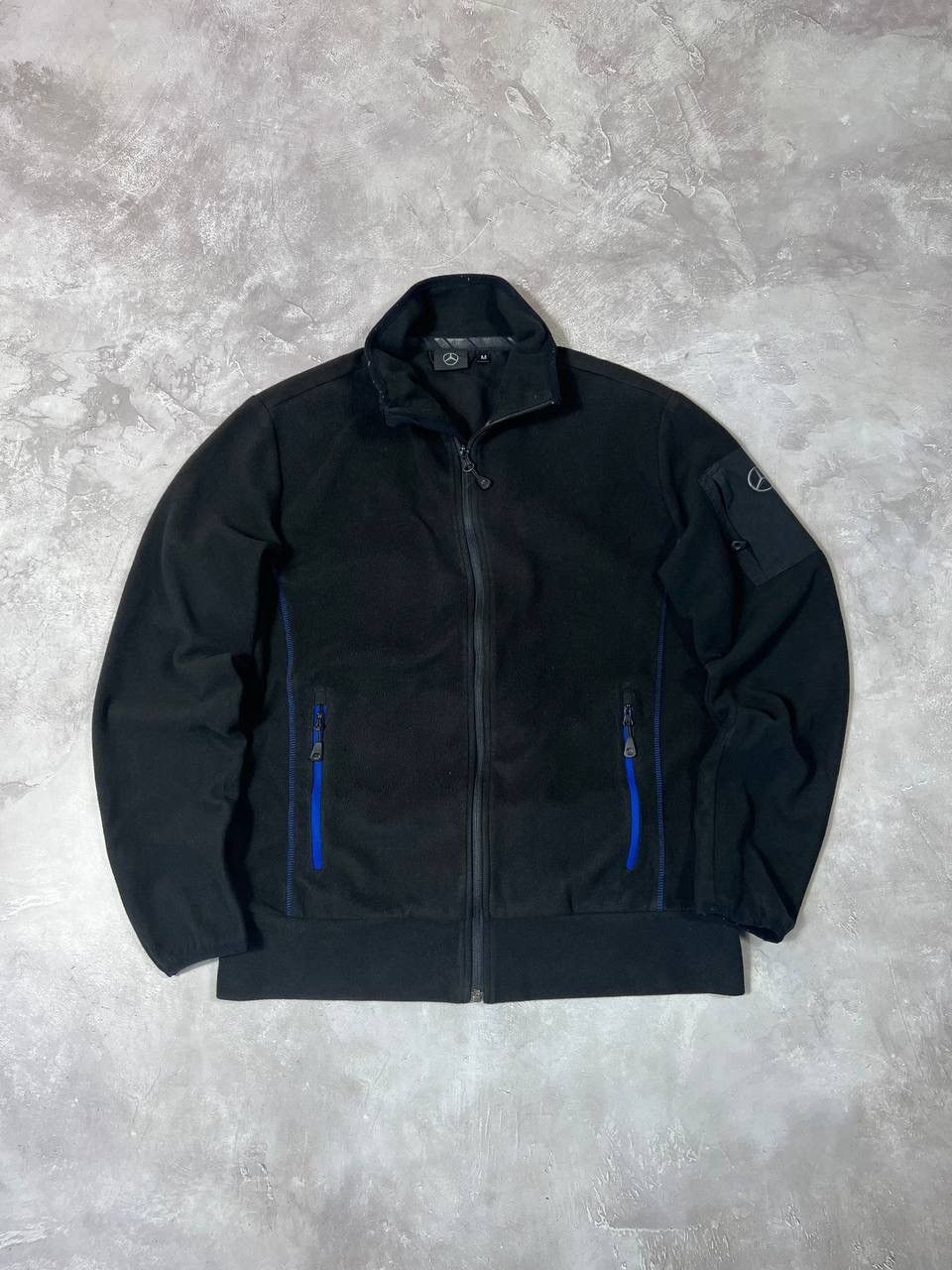 Mercedes-Benz × Vintage Vintage Mercedes Benz Fleece Pullover Size US M / EU 48-50 / 2 - 1 Thumbnail
