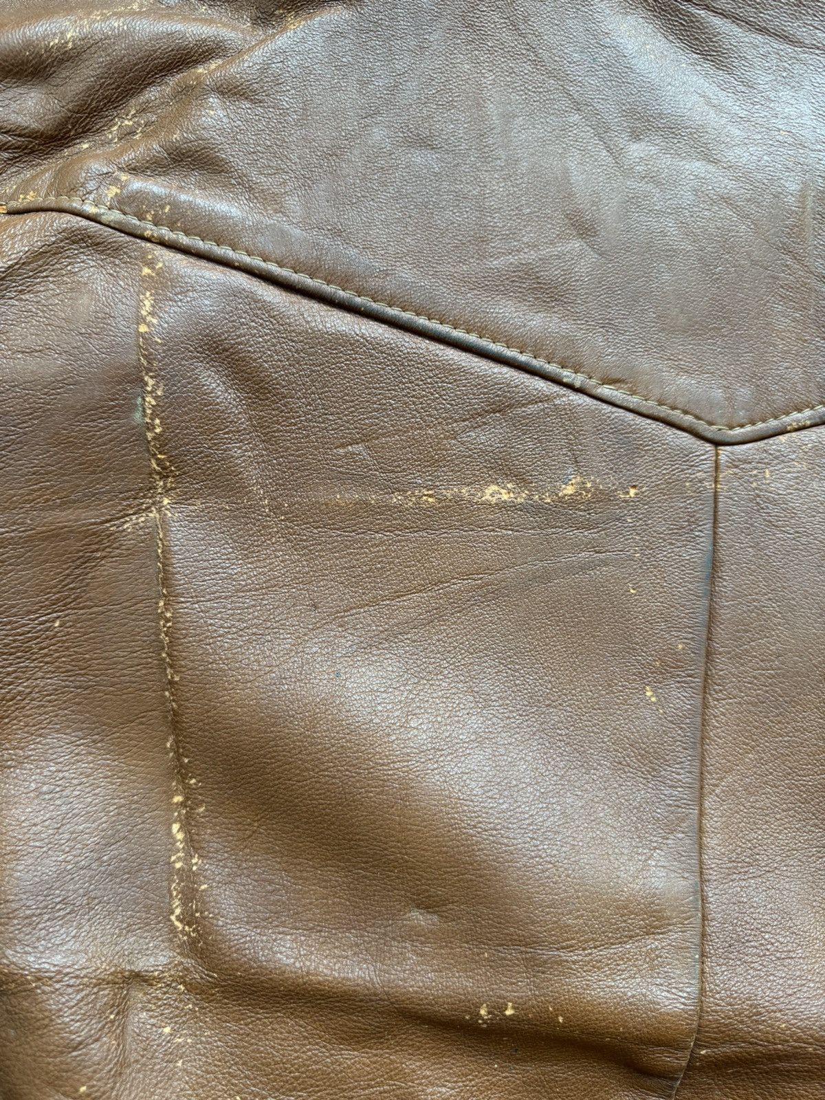 Schott VERY RARE VINTAGE JACKET LEATHER FLIGHT BOMBER SCHOTT Size US M / EU 48-50 / 2 - 13 Thumbnail