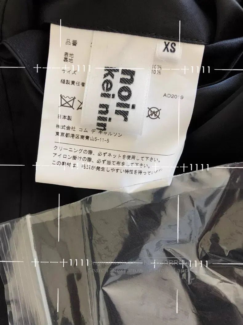 Comme des Garcons Comme Des Garcons Chinese style buckle wool coat Size XS / US 0-2 / IT 36-38 - 7 Thumbnail