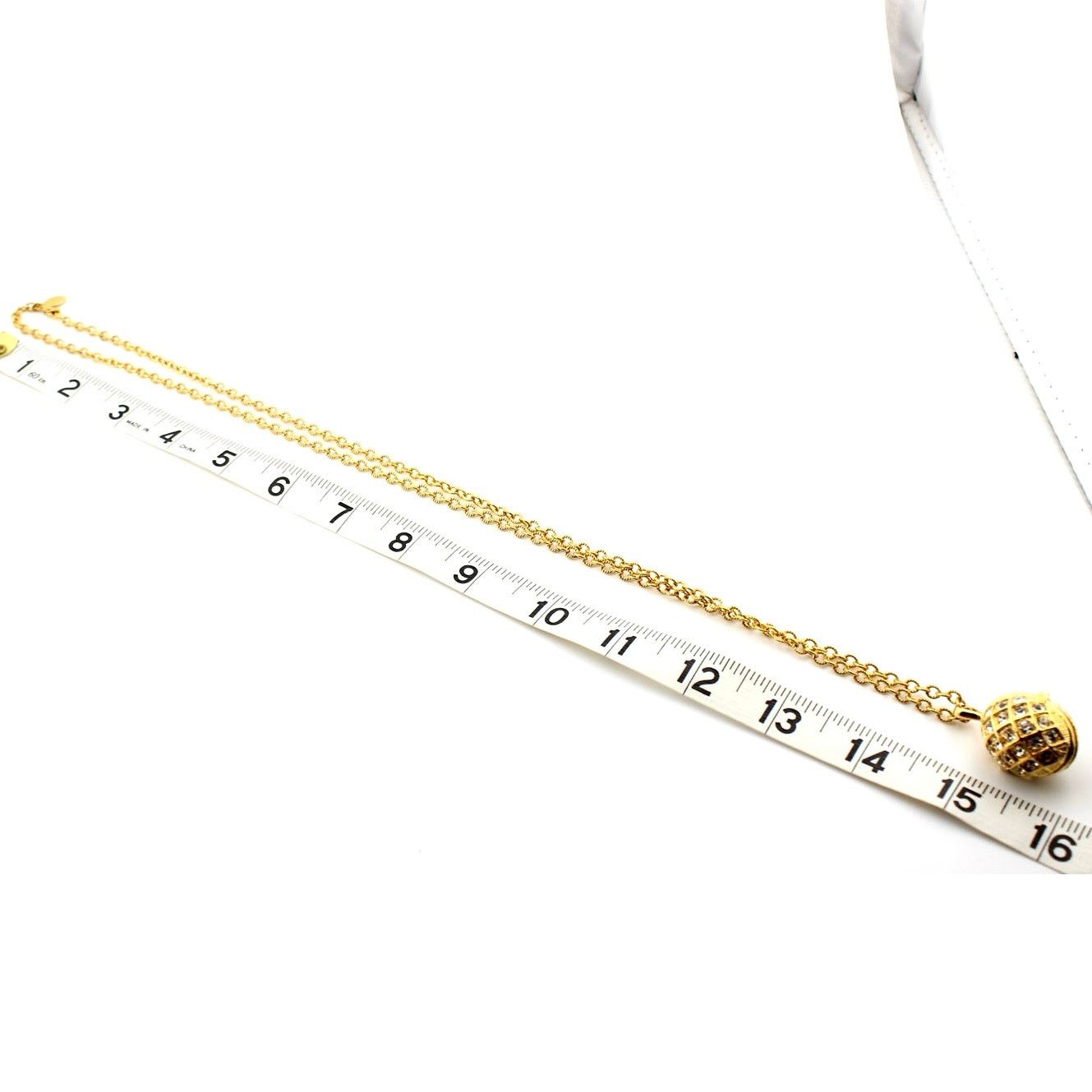 Joan Rivers Joan Rivers Gold Tone Fireball Crystal Pendant Necklace Size ONE SIZE - 8 Thumbnail