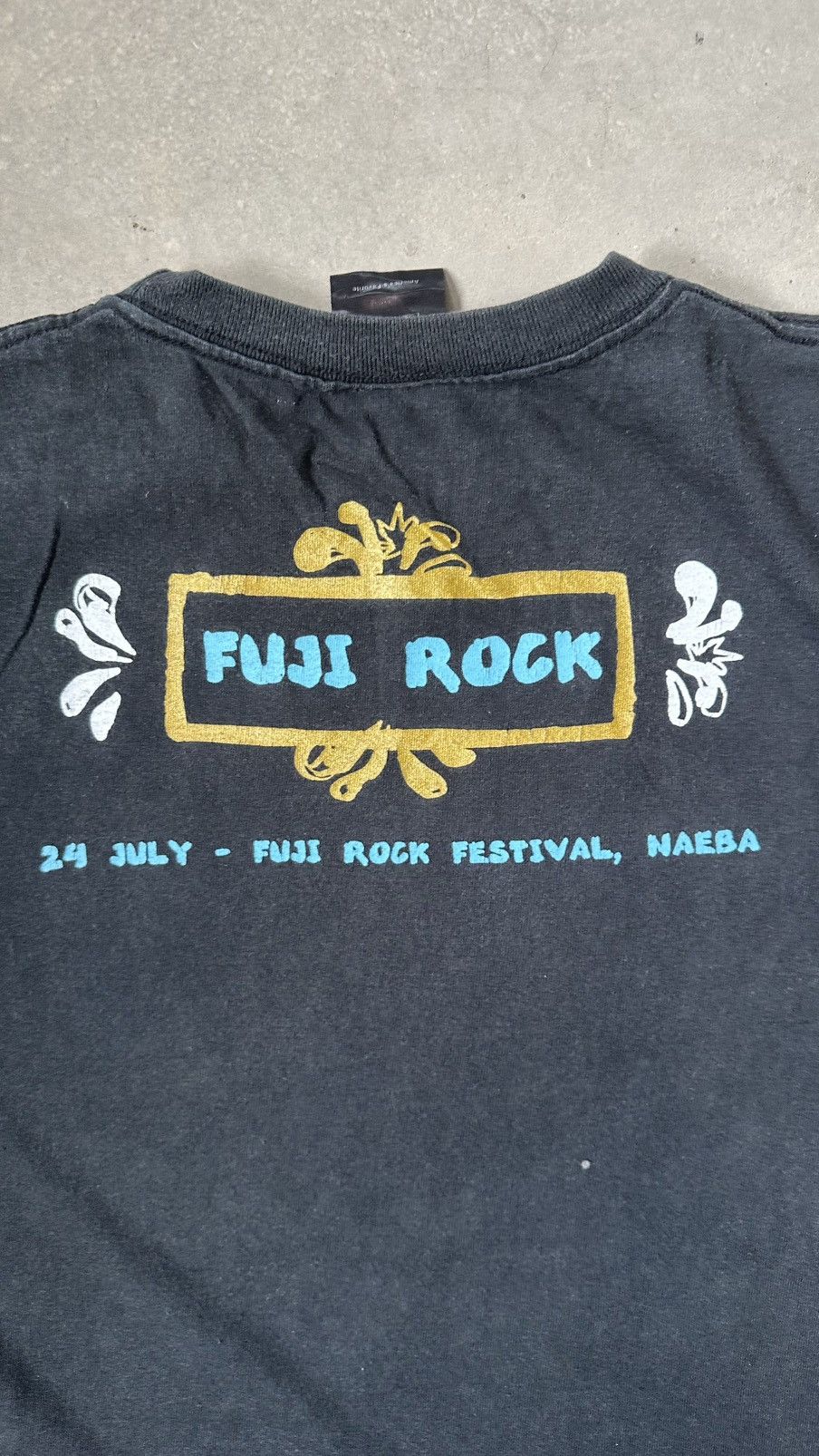 Vintage VINTAGE OASIS FUJIROCK BAND TEE Size US L / EU 52-54 / 3 - 6 Thumbnail