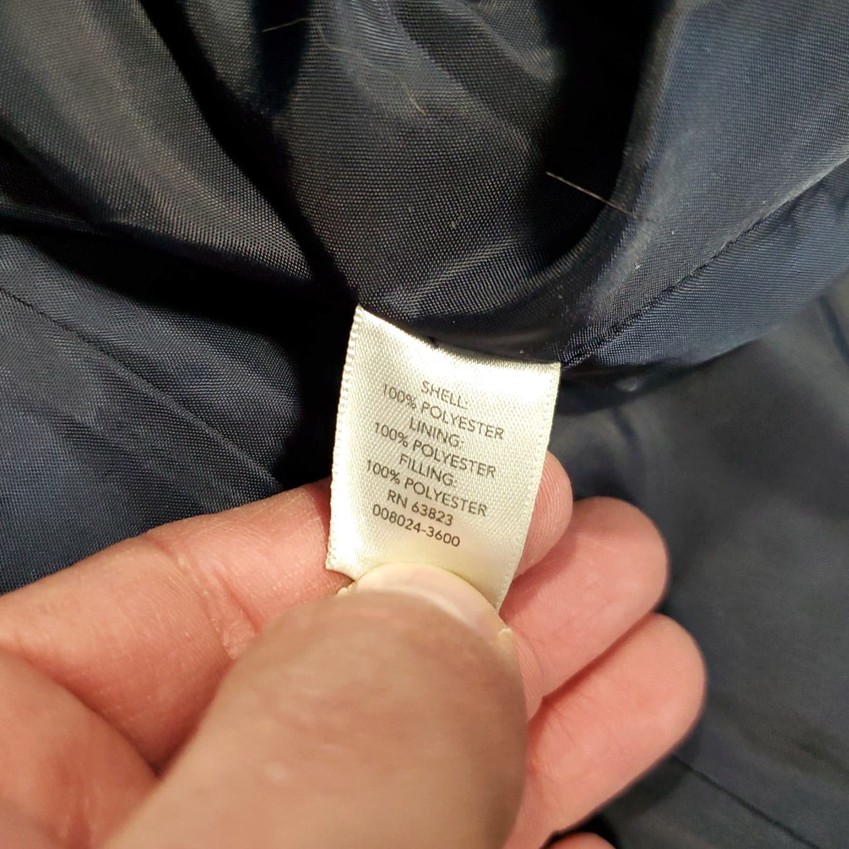 Vintage CJ Vest Womens 2X Blue Puffer Full Zip Windbreaker Lightweight Mock Jacket Size XXL / US 16-18 / IT 52-54 - 4 Thumbnail