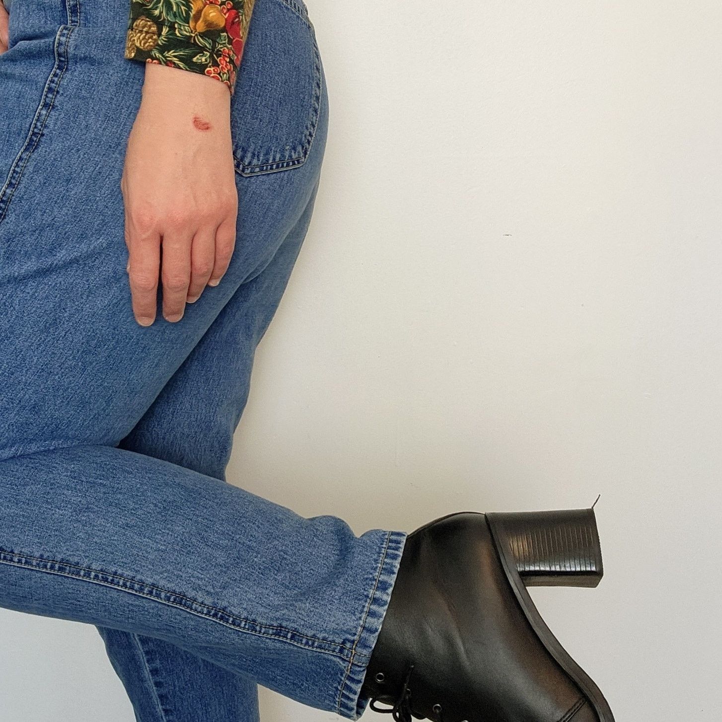 Vintage Vintage Lizwear 90s High Rise Jeans 14 Yoke Medium Wash 80s Size 36" / US 14 / IT 50 - 5 Thumbnail
