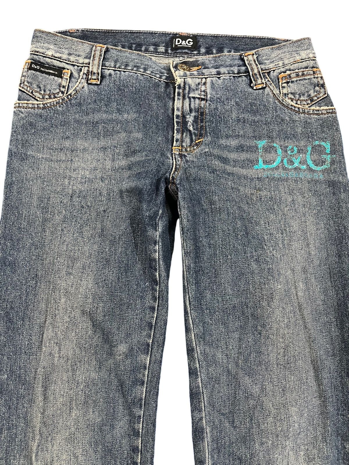 Dolce & Gabbana Vintage Dolce&Gabbana Distressed Denim Size US 28 / EU 44 - 2 Thumbnail
