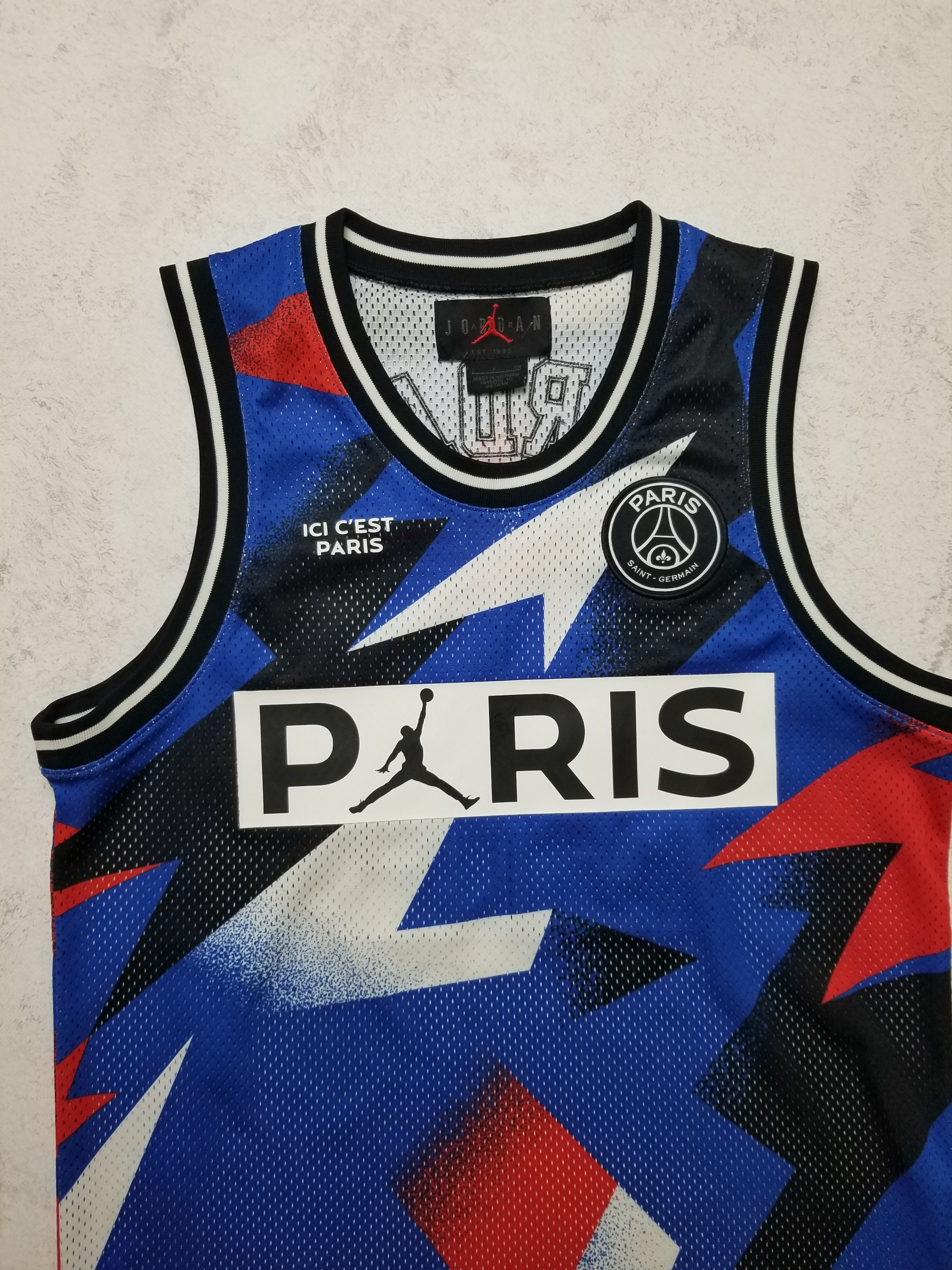 Nike NIKE AIR JORDAN PARIS SAINT GERMAIN PSG BASKETBALL JERSEY Size US S / EU 44-46 / 1 - 16 Thumbnail