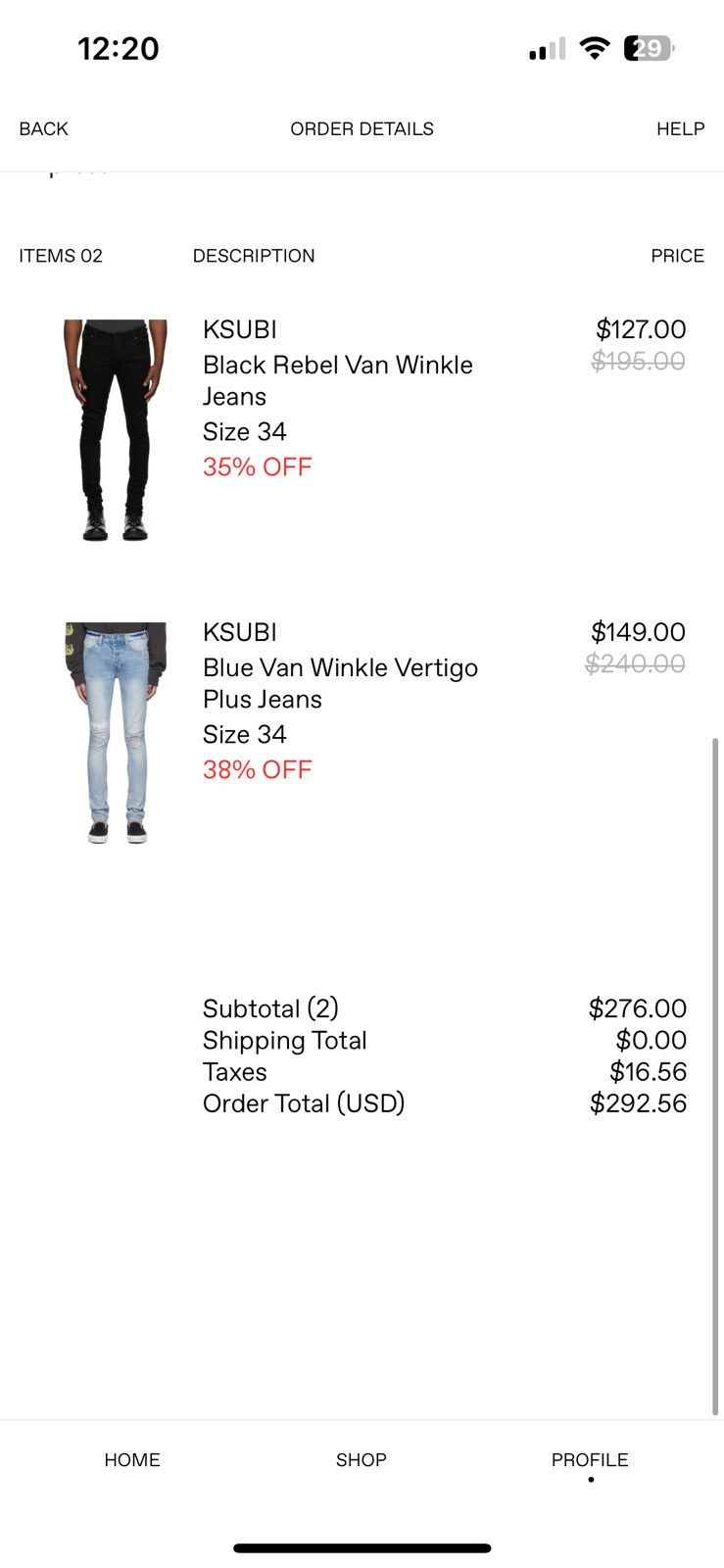 Ksubi KSUBI Light Blue Van Winkle Jeans Size US 34 / EU 50 - 8 Thumbnail