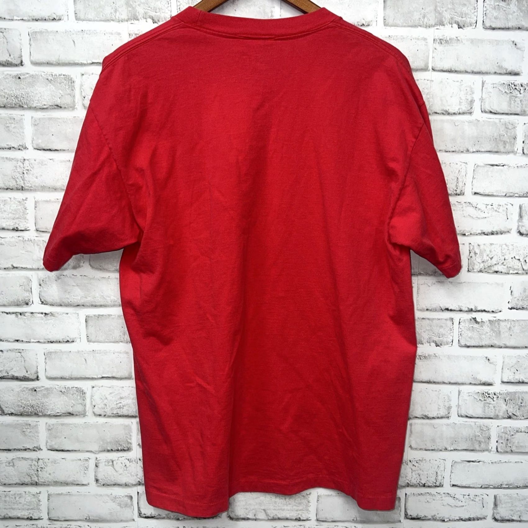 Anvil VTG Anvil T-Shirt Mens Size XL RED Floral Stitch USA Shirt Size US XL / EU 56 / 4 - 6 Thumbnail