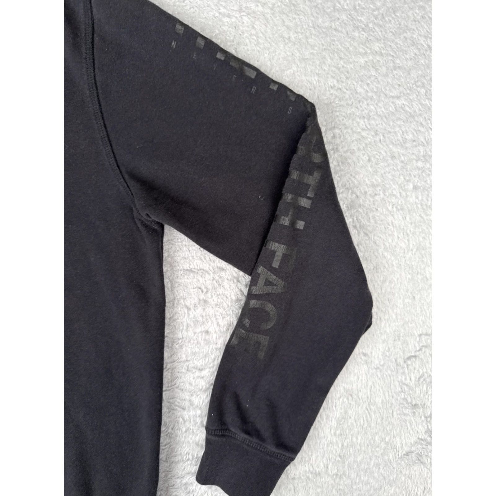 The North Face The North Face Sweater Mens M Black Fleece Crew Neck Logo Pullover Outdoor Size US M / EU 48-50 / 2 - 2 Thumbnail