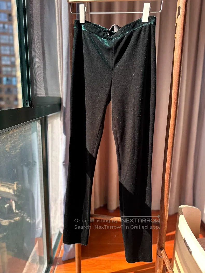 Haider Ackermann Haider Ackermann Velvet Pants Size 24" / US 00 / IT 34 - 4 Thumbnail