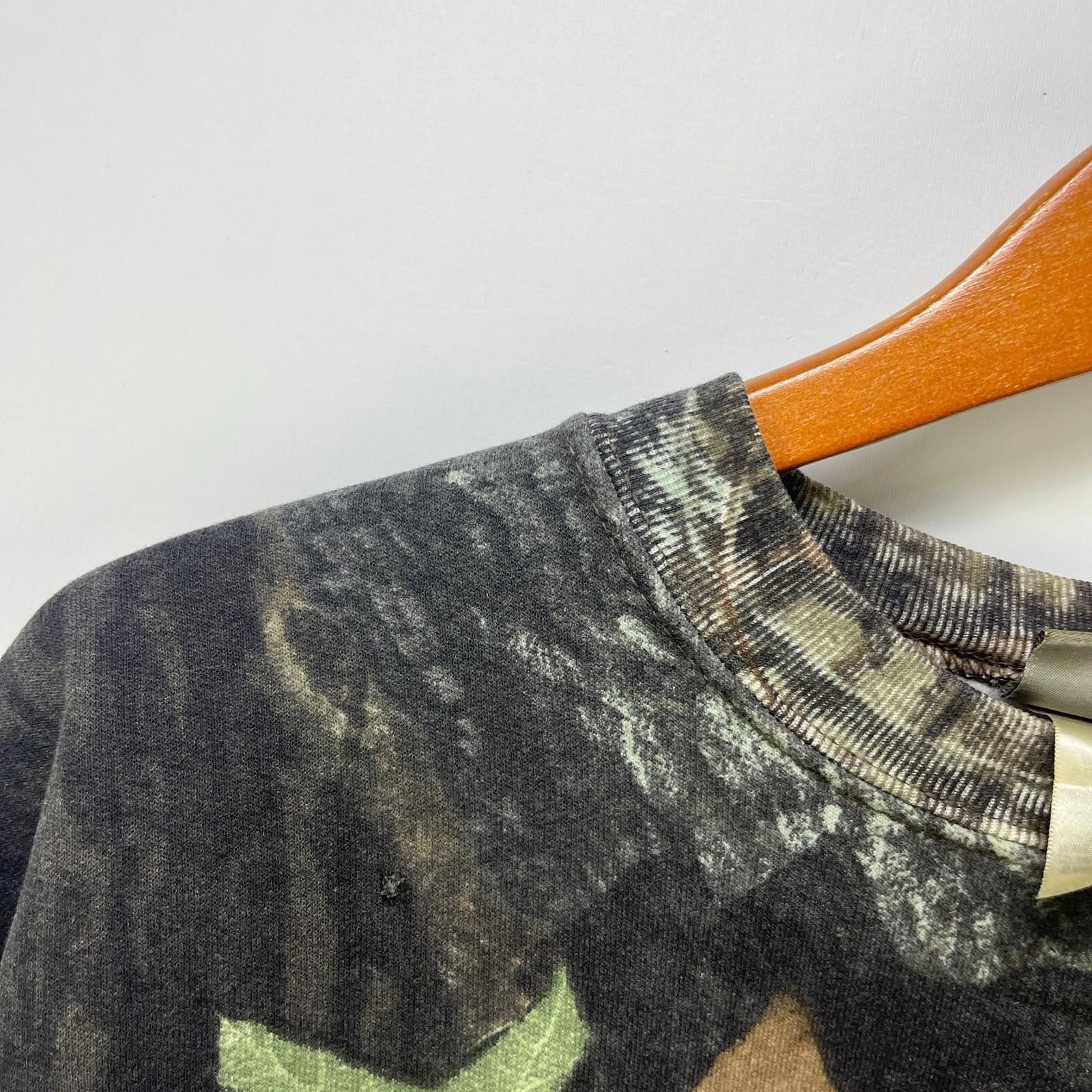 Jerzees Vintage 90s Mossy Oak Tree Camo Sweatshirt Jerzees Large Size US L / EU 52-54 / 3 - 5 Thumbnail