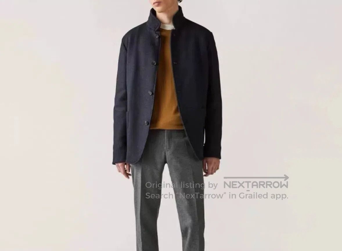 Loro Piana Loro Piana Men's Cashmere Coat Navy Blue. Size US M / EU 48-50 / 2 - 1 Thumbnail