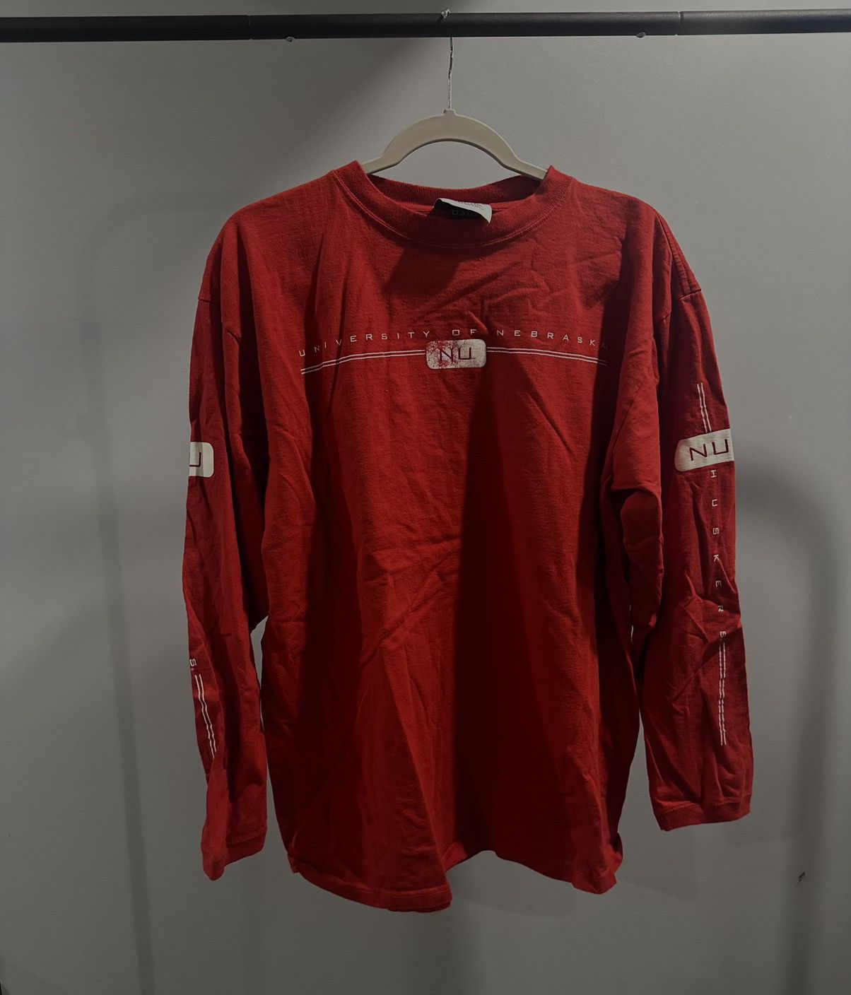 Vintage Cadre Athletic University of Nebraska long sleeve Size US L / EU 52-54 / 3 - 1 Thumbnail