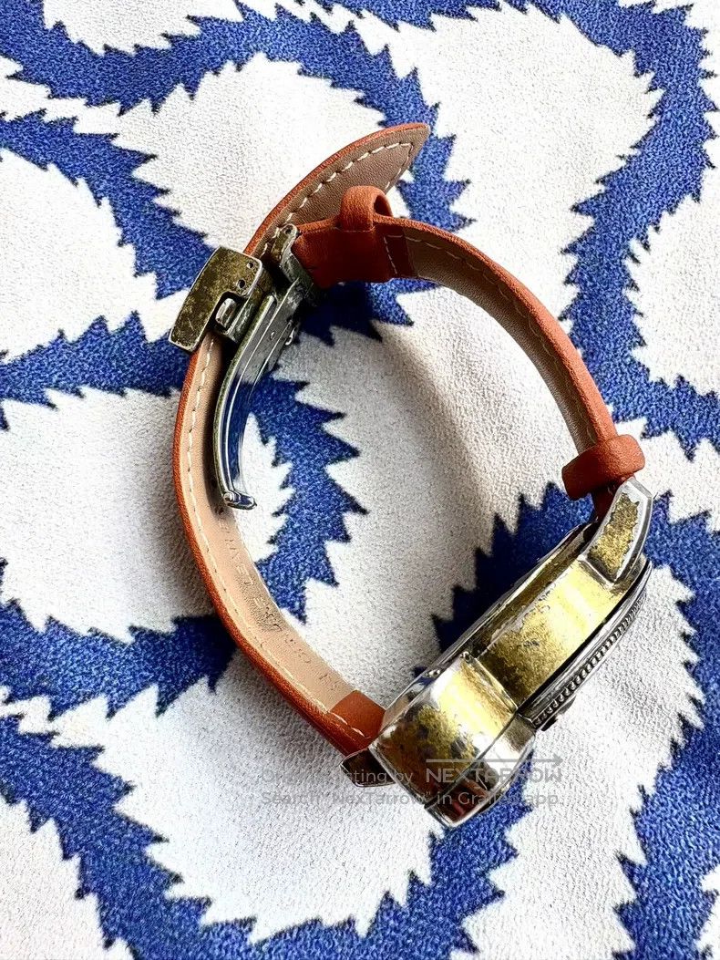 Vivienne Westwood Vivienne Westwood Vintage Brown Leather Strap Big Saturn S Size ONE SIZE - 5 Thumbnail