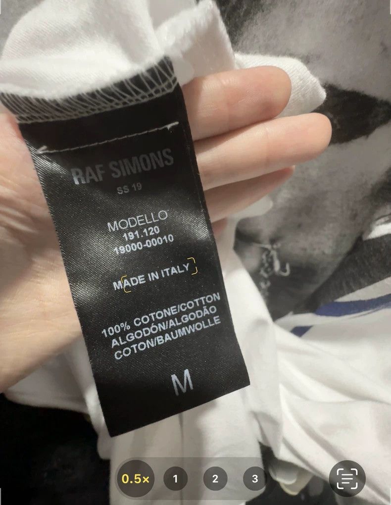 Raf Simons Raf simons Portrait t-shirt Size US M / EU 48-50 / 2 - 2 Thumbnail
